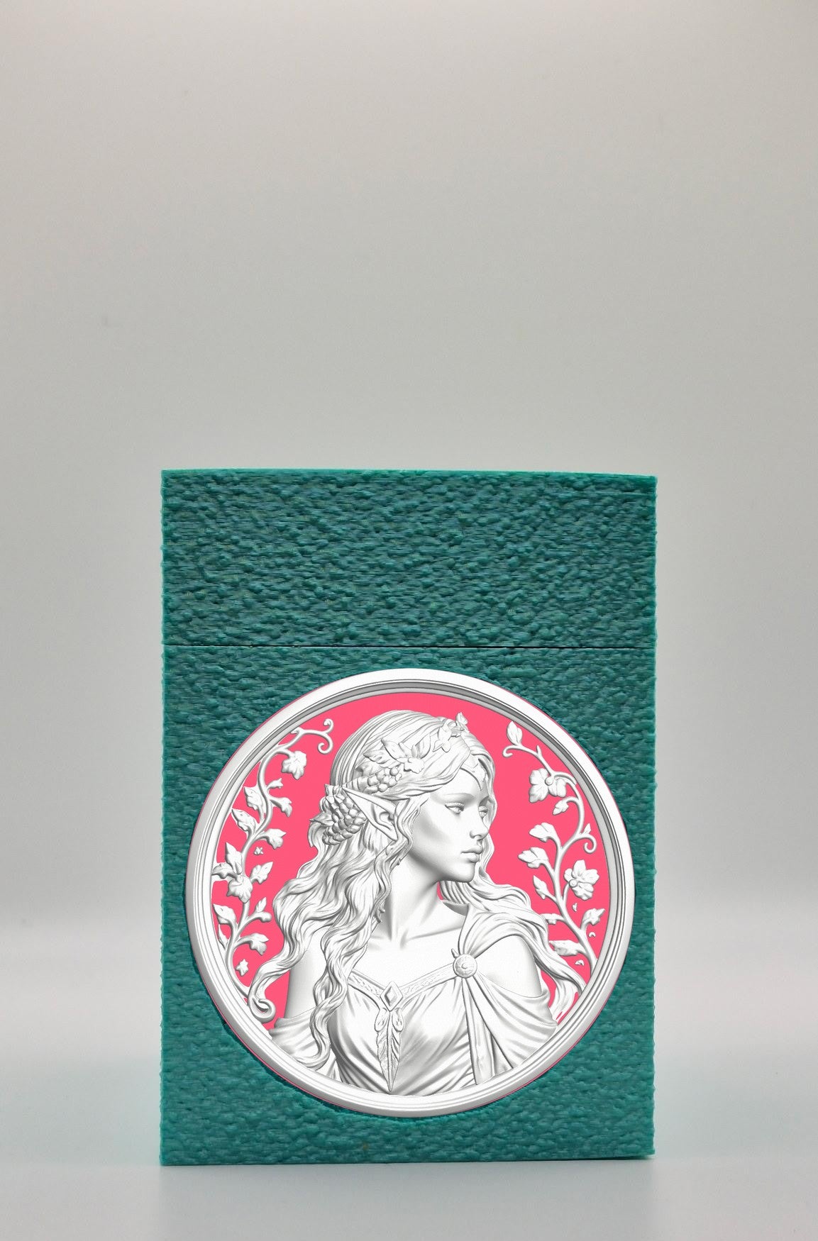 Elf Maiden Card Box — Green