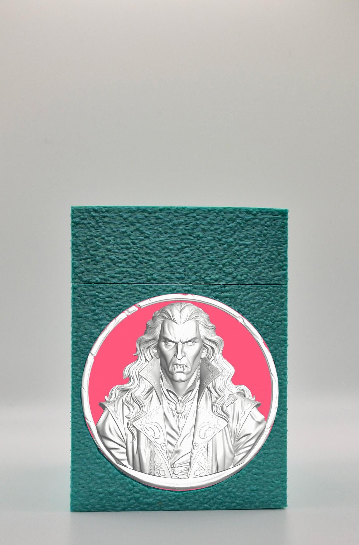 Gothic Vampire Card Box — Green