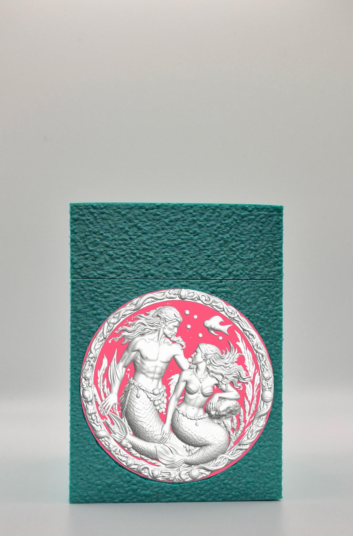 Merfolk Card Box — Green