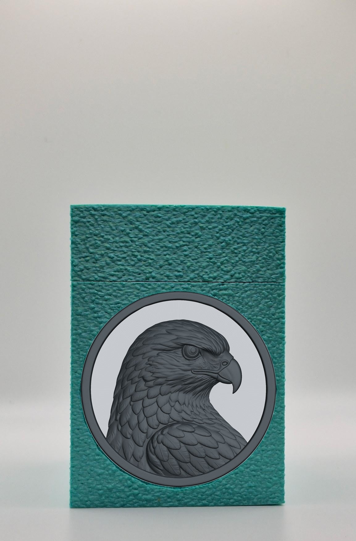 Eagle Card Box — Green