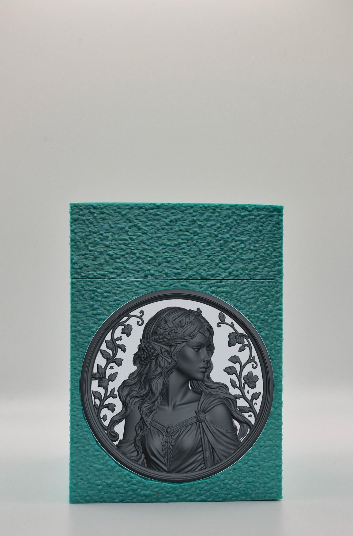Elf Maiden Card Box — Green