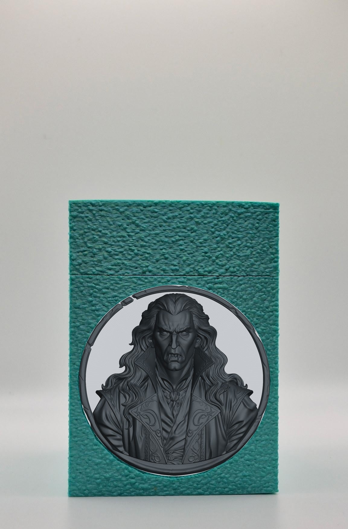 Gothic Vampire Card Box — Green
