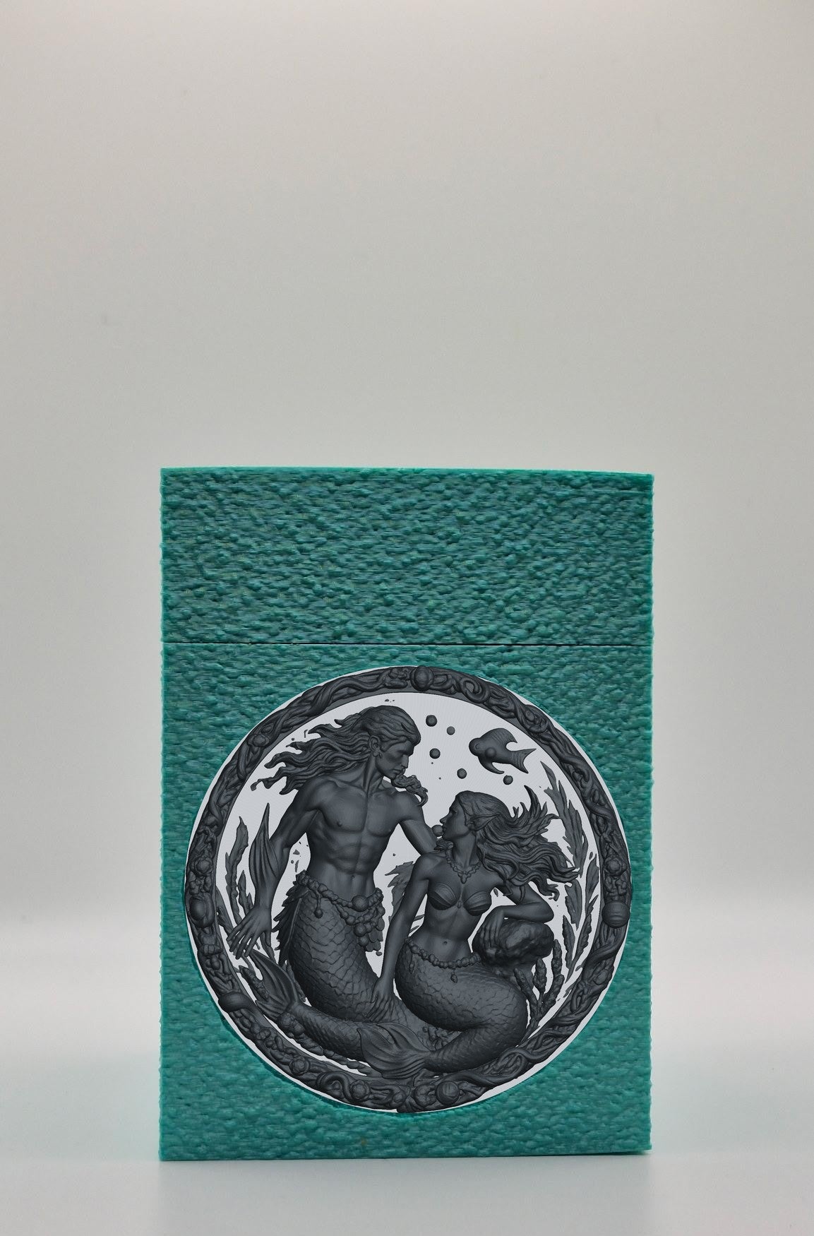 Merfolk Card Box — Green