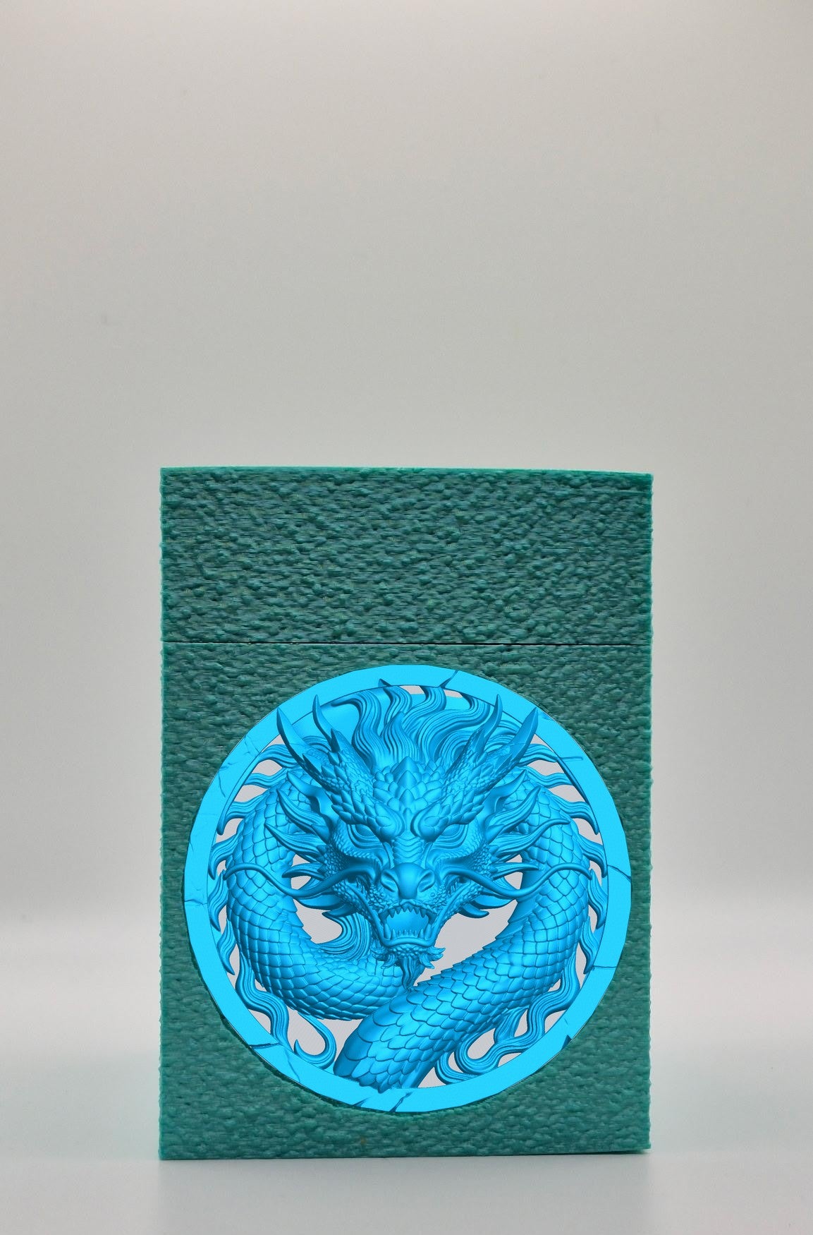 Dragon Card Box — Green