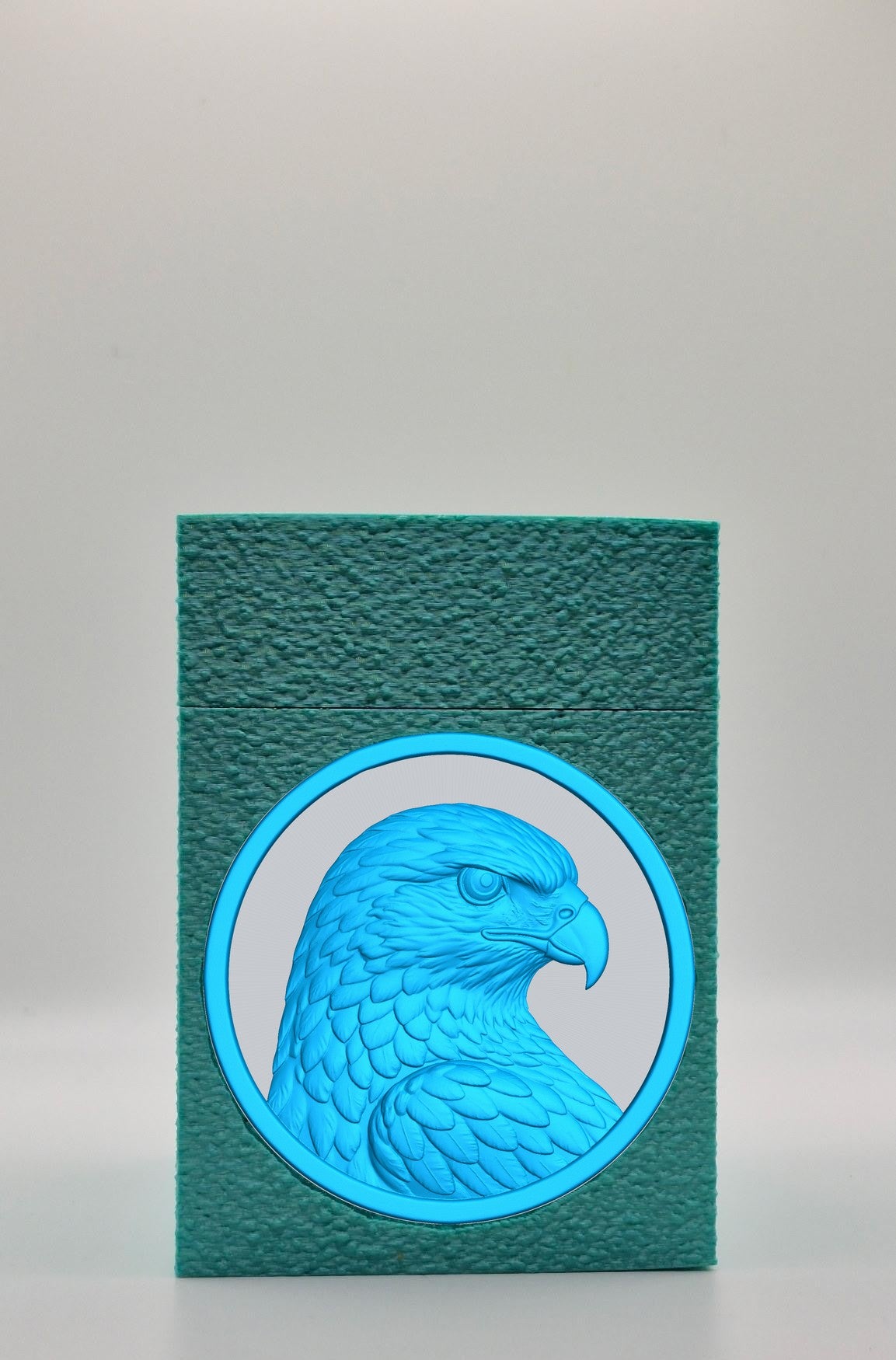 Eagle Card Box — Green
