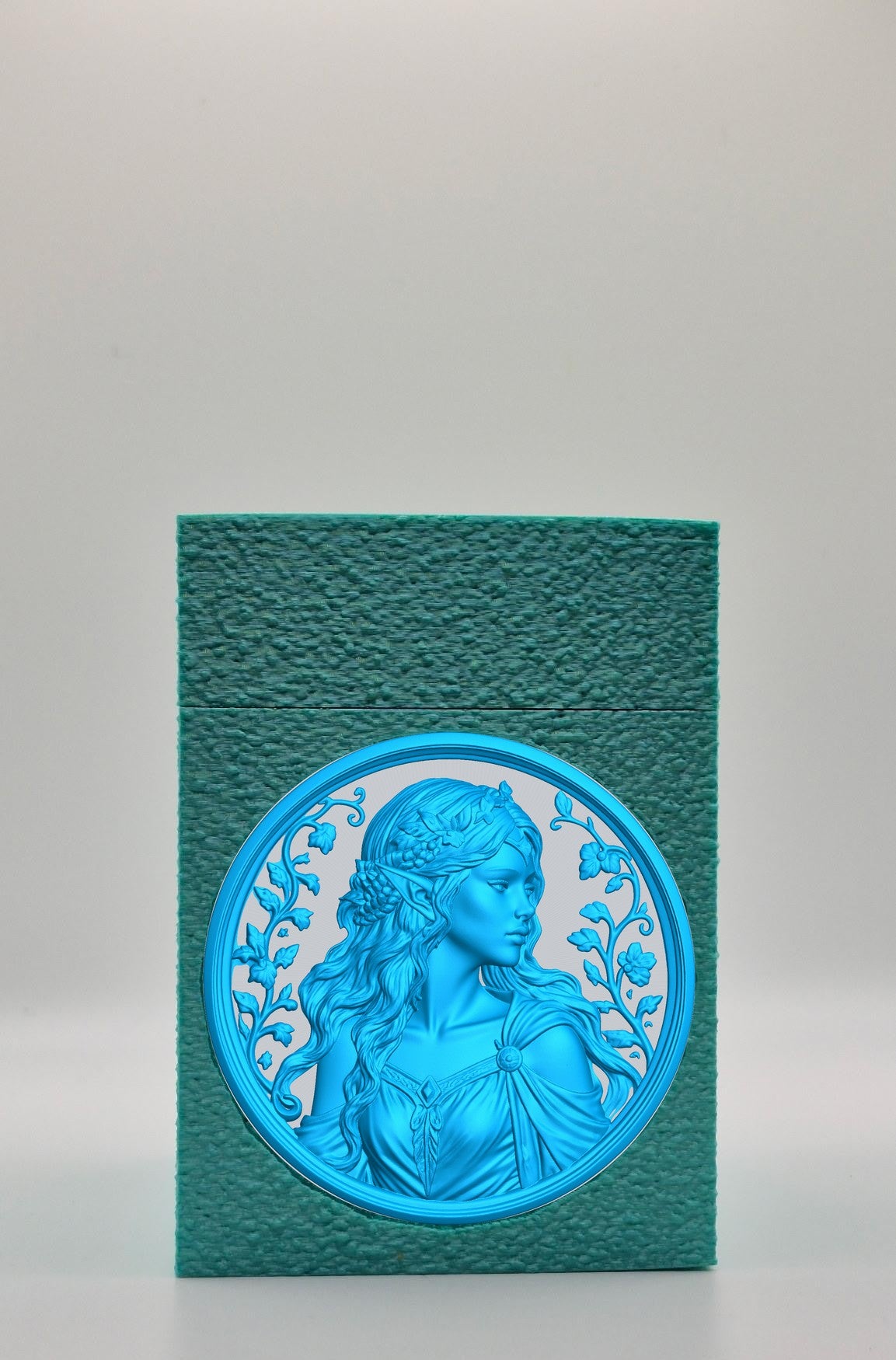 Elf Maiden Card Box — Green