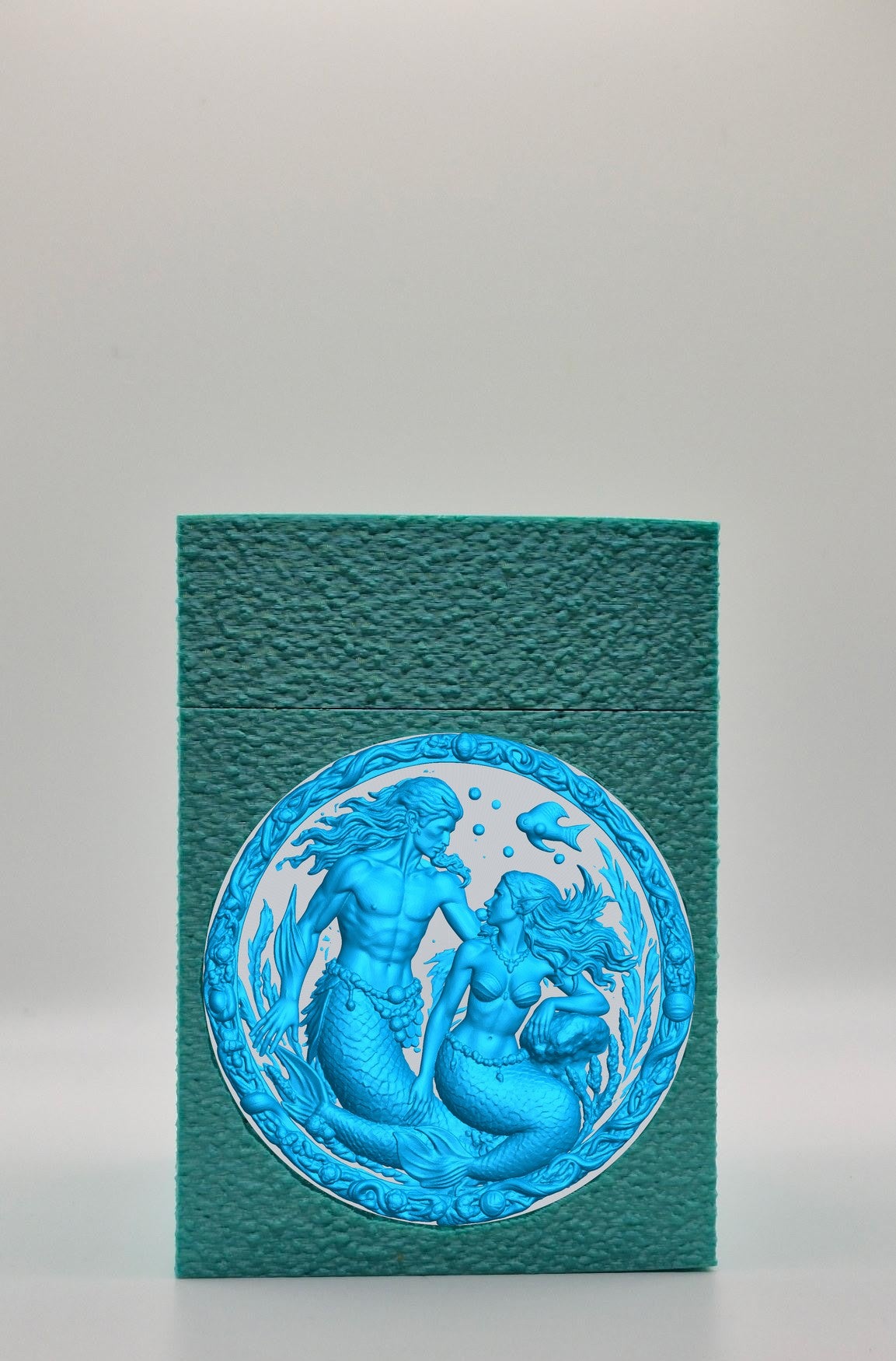 Merfolk Card Box — Green