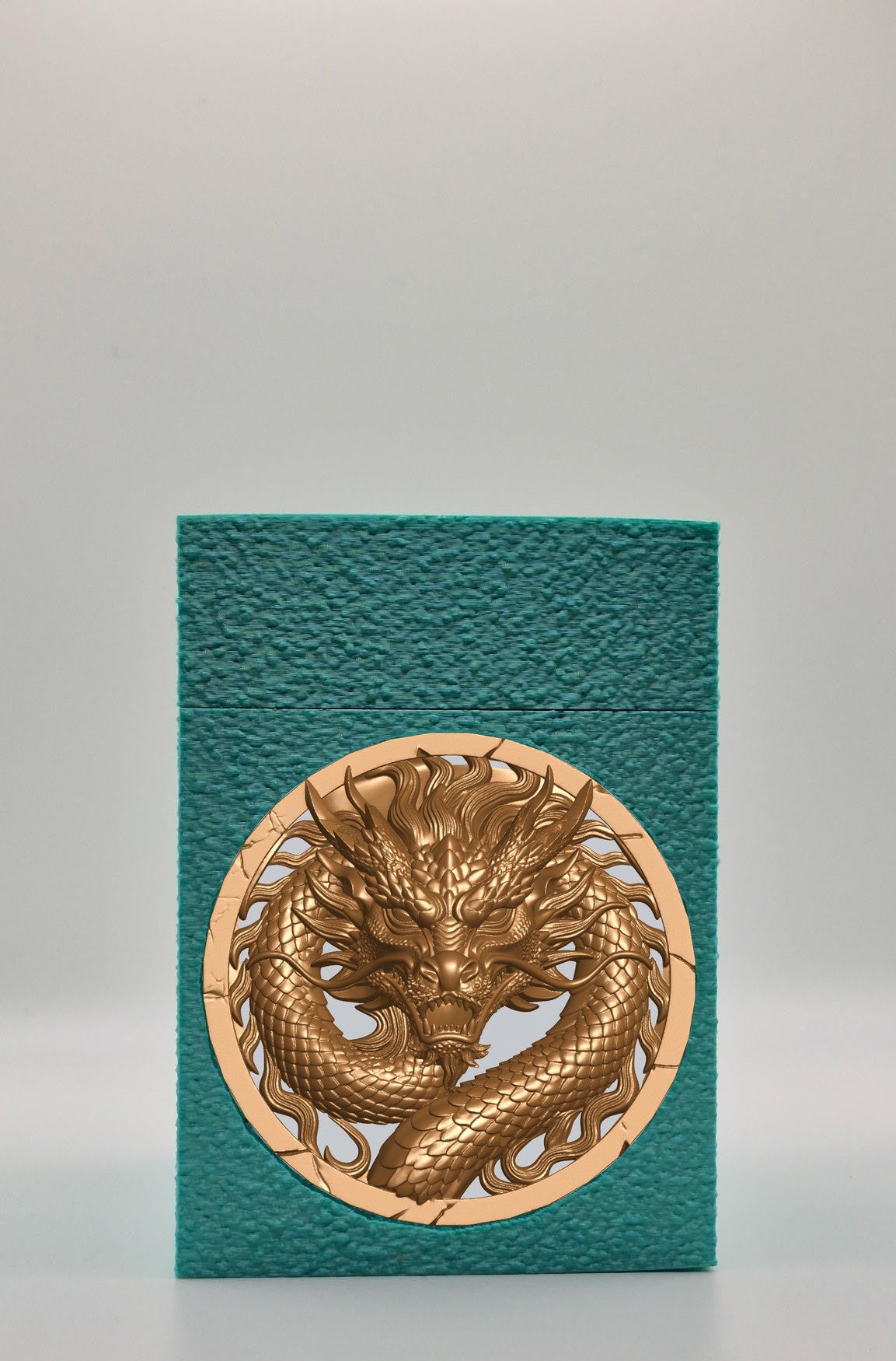 Dragon Card Box — Green