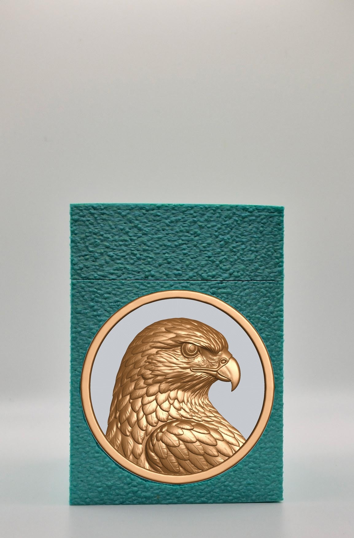 Eagle Card Box — Green