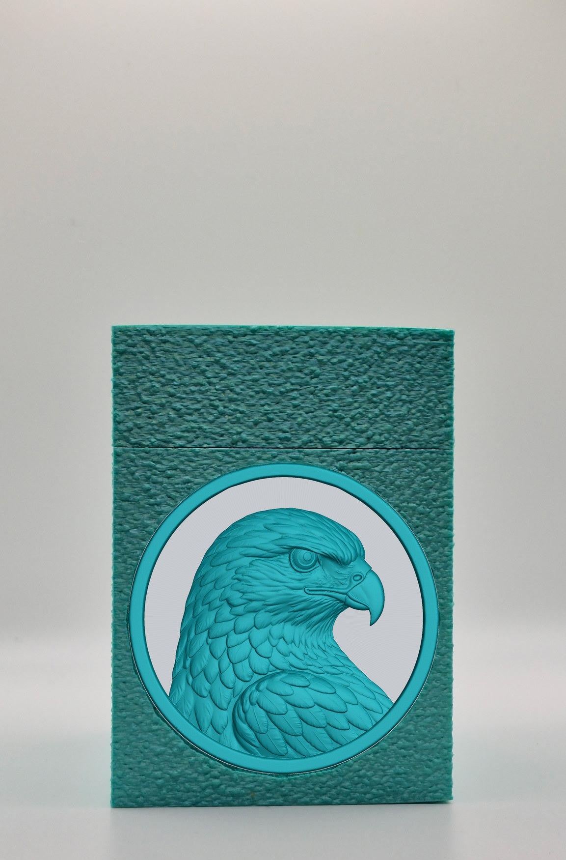 Eagle Card Box — Green