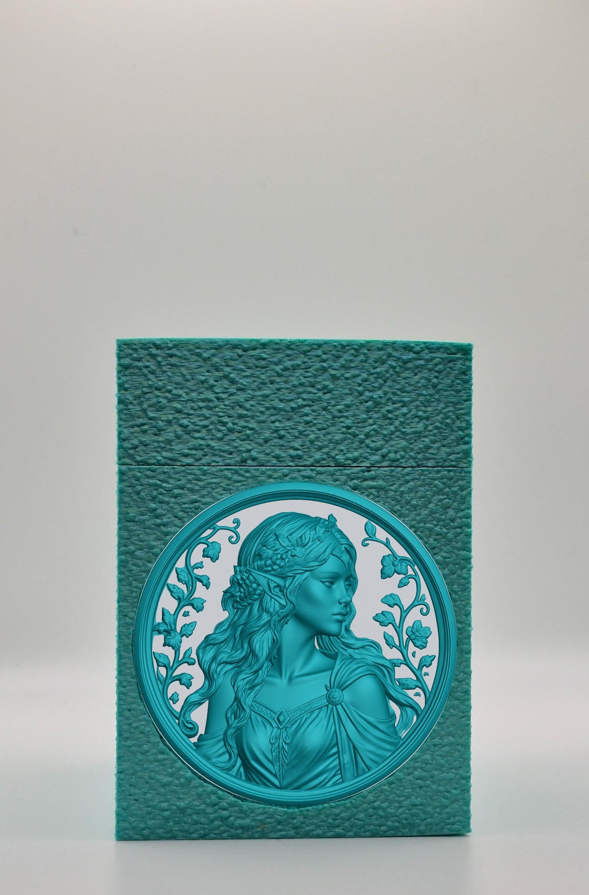 Elf Maiden Card Box — Green