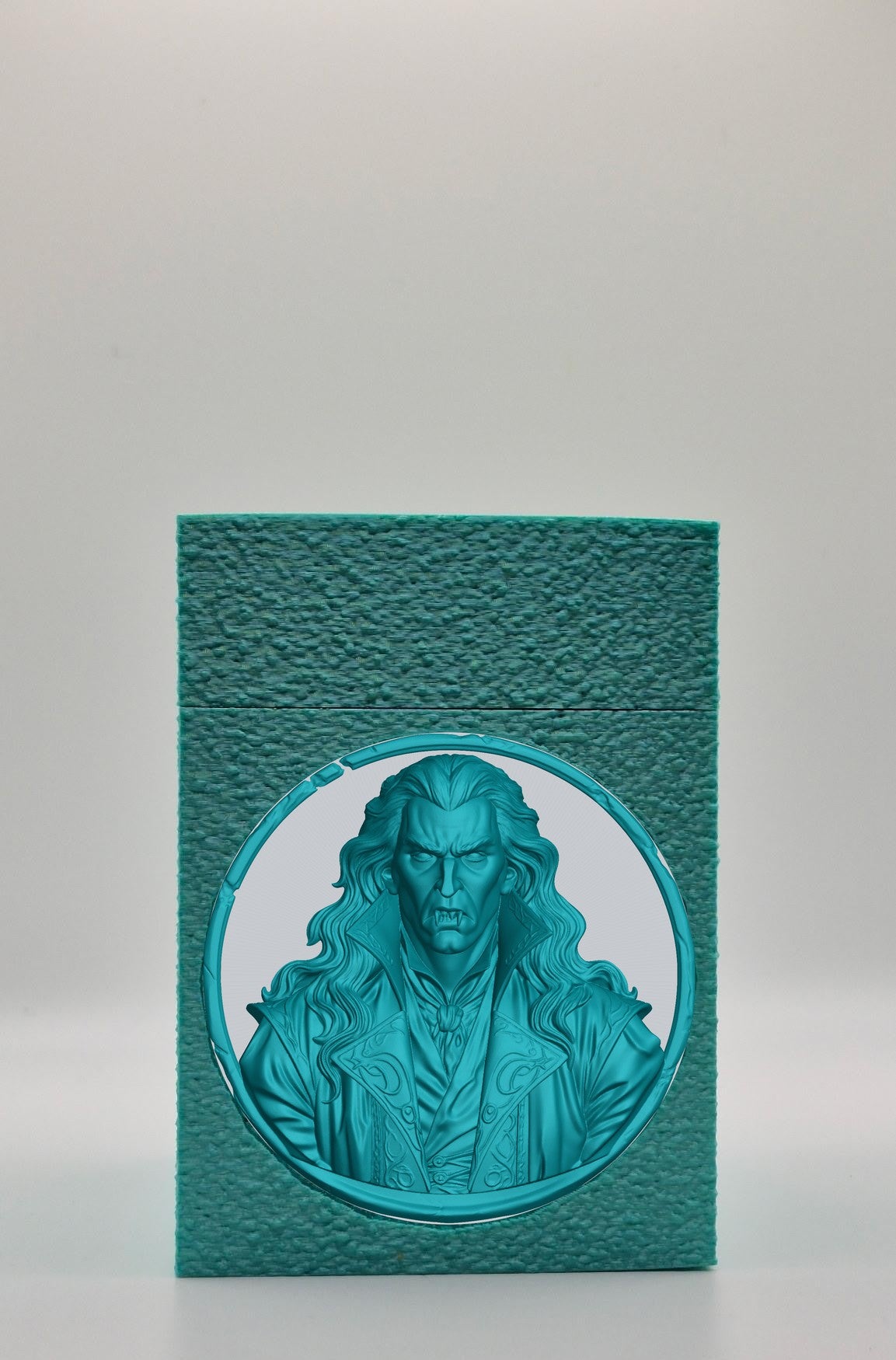 Gothic Vampire Card Box — Green