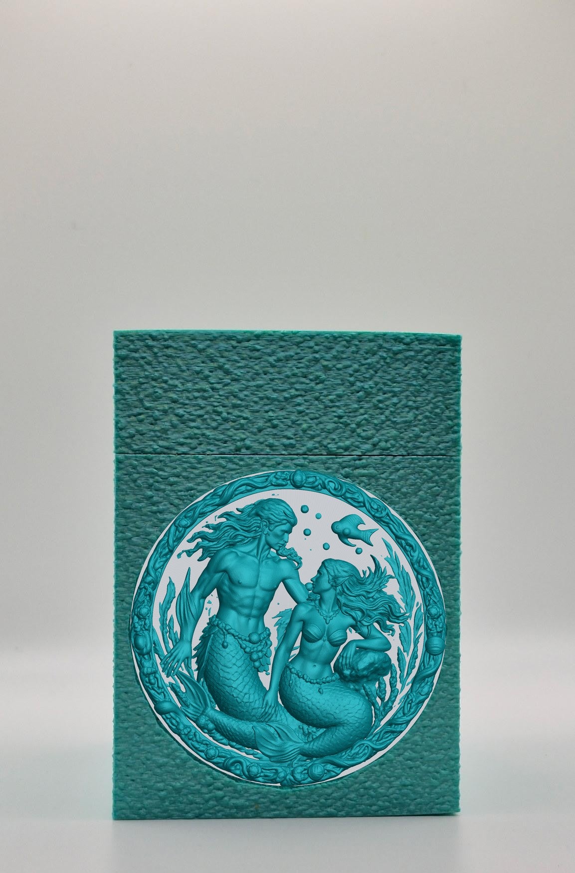 Merfolk Card Box — Green