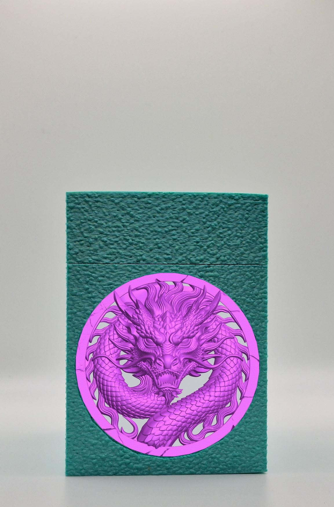 Dragon Card Box — Green