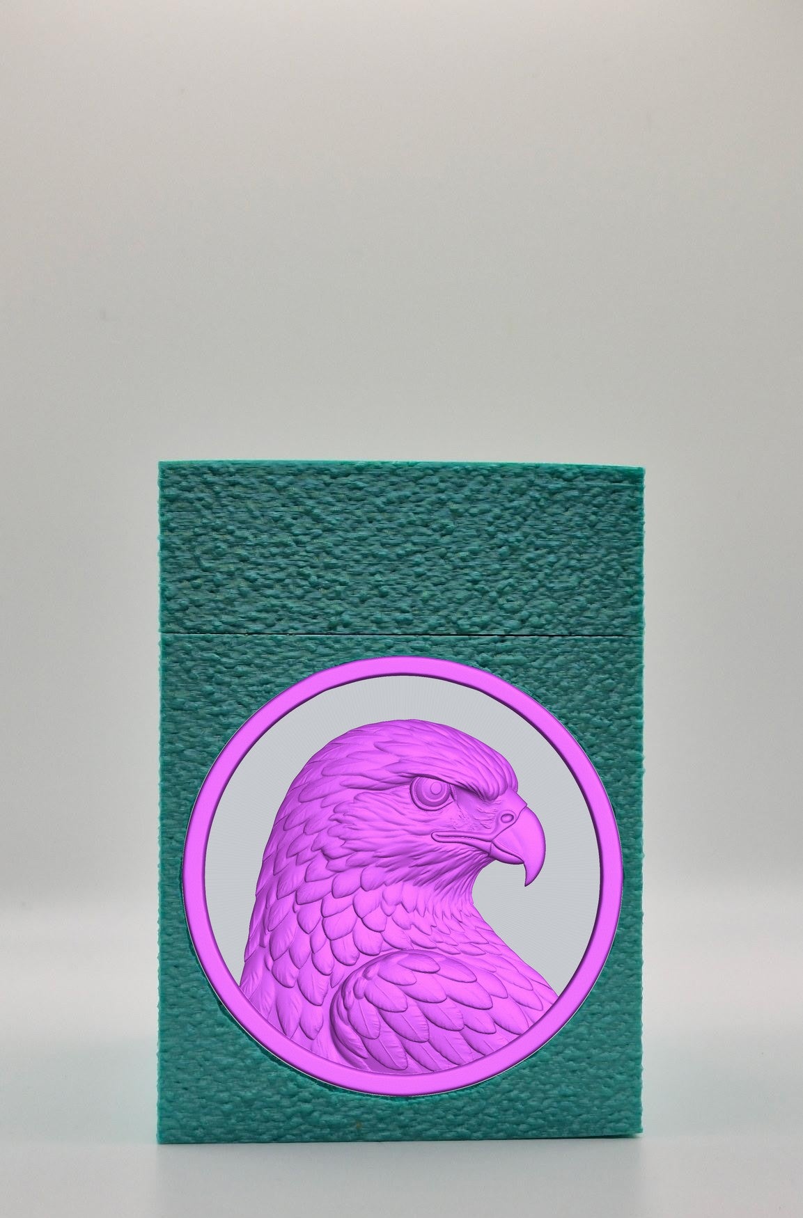 Eagle Card Box — Green