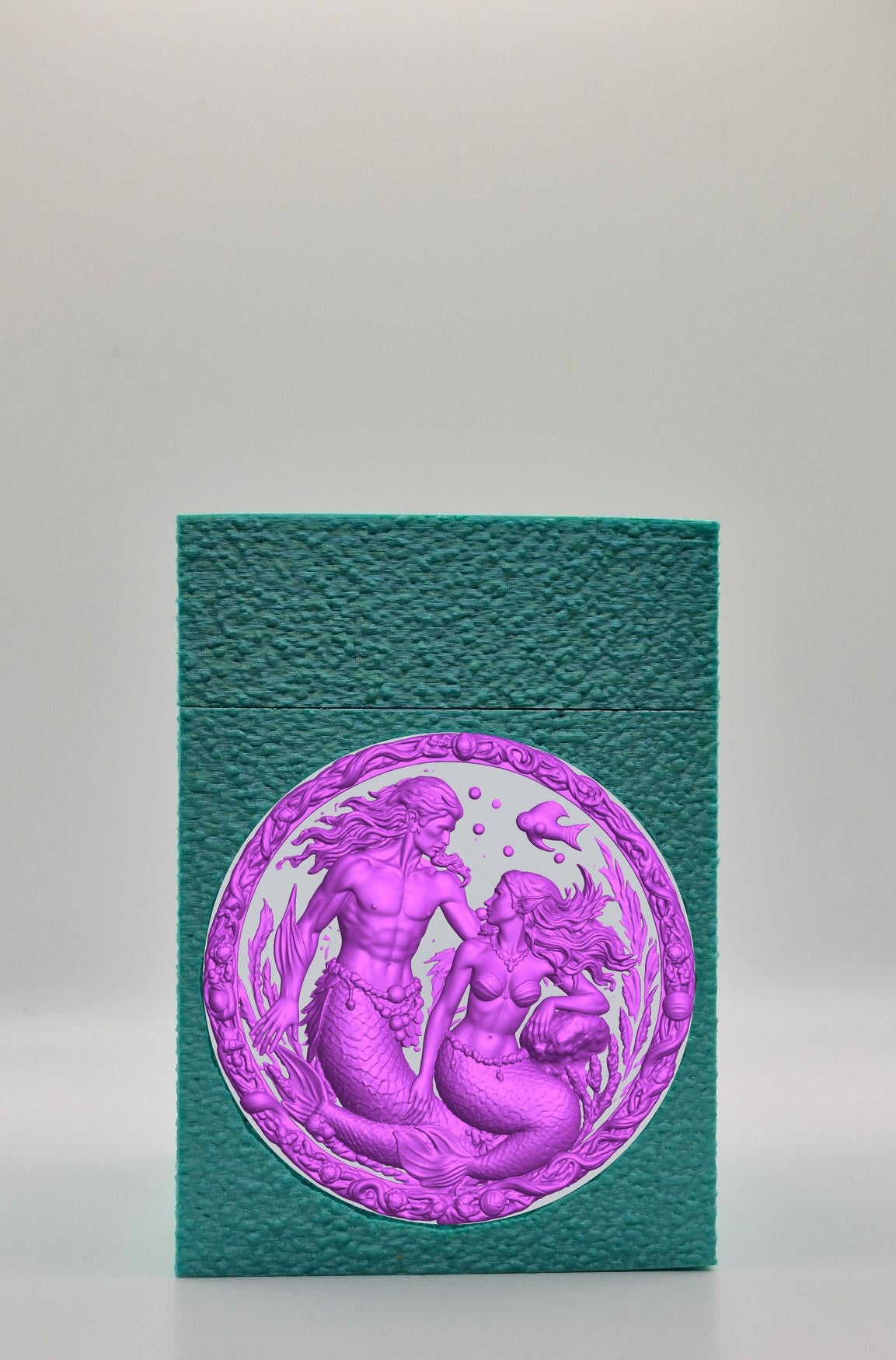 Merfolk Card Box — Green