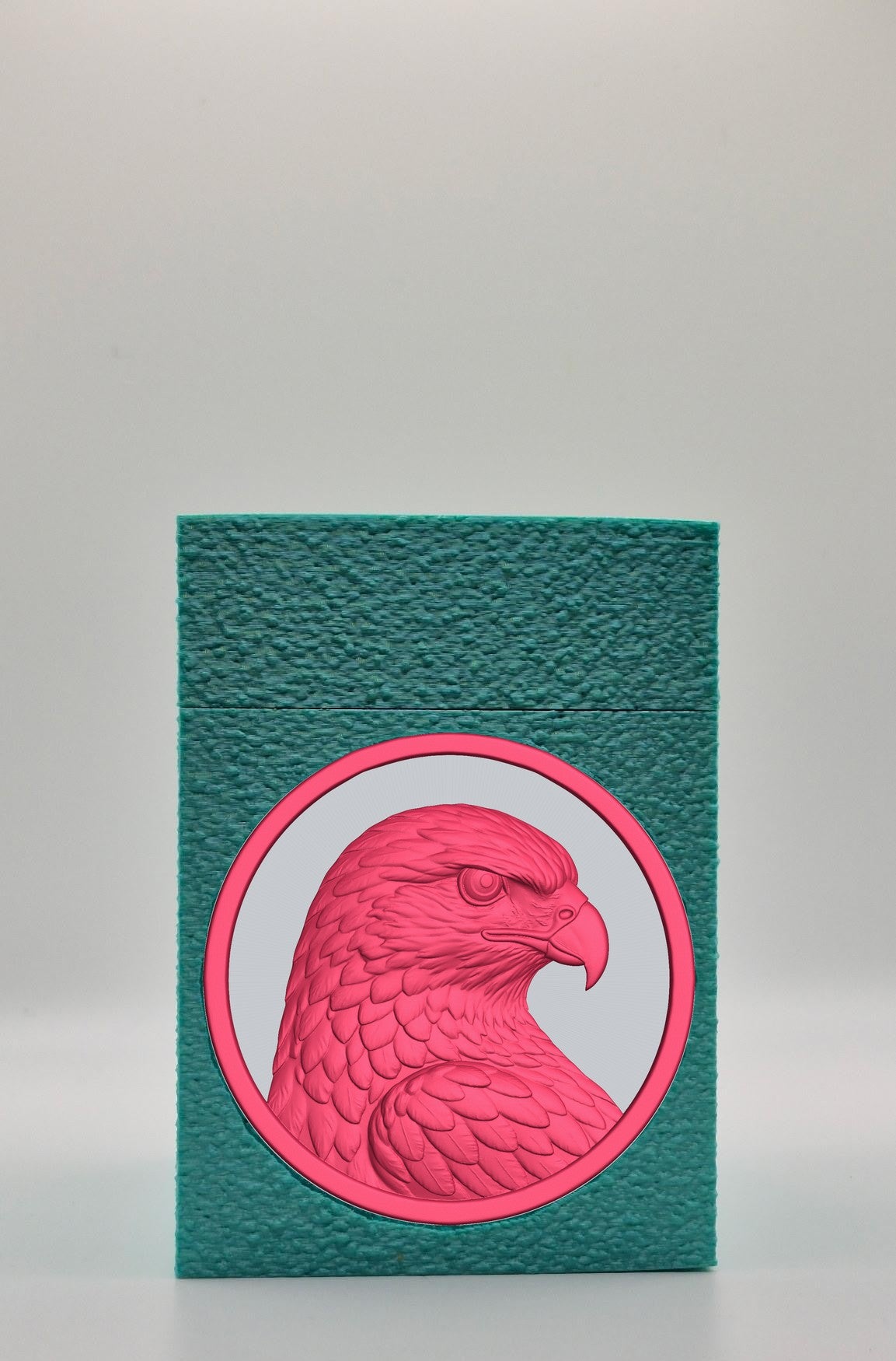 Eagle Card Box — Green