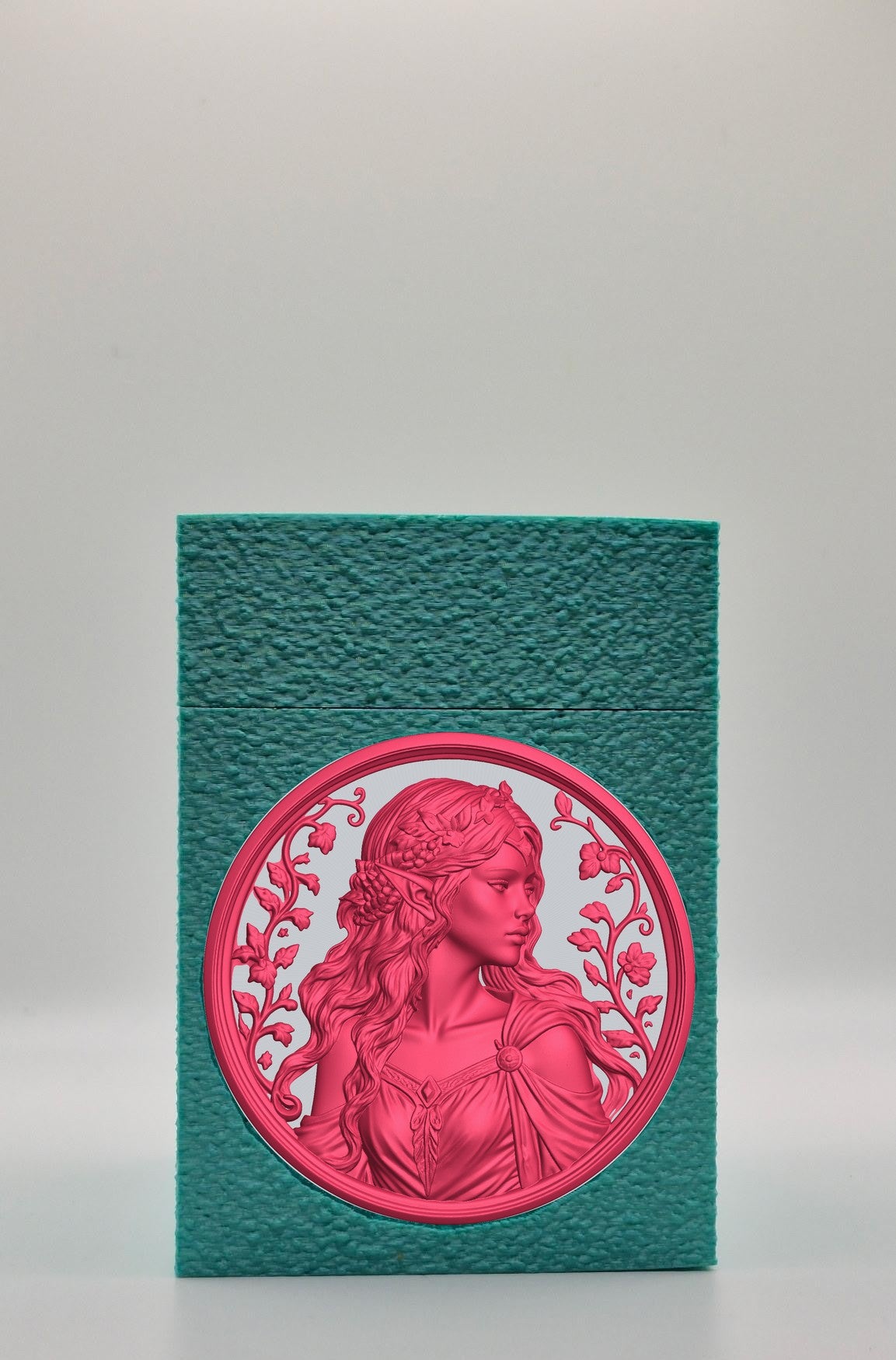 Elf Maiden Card Box — Green