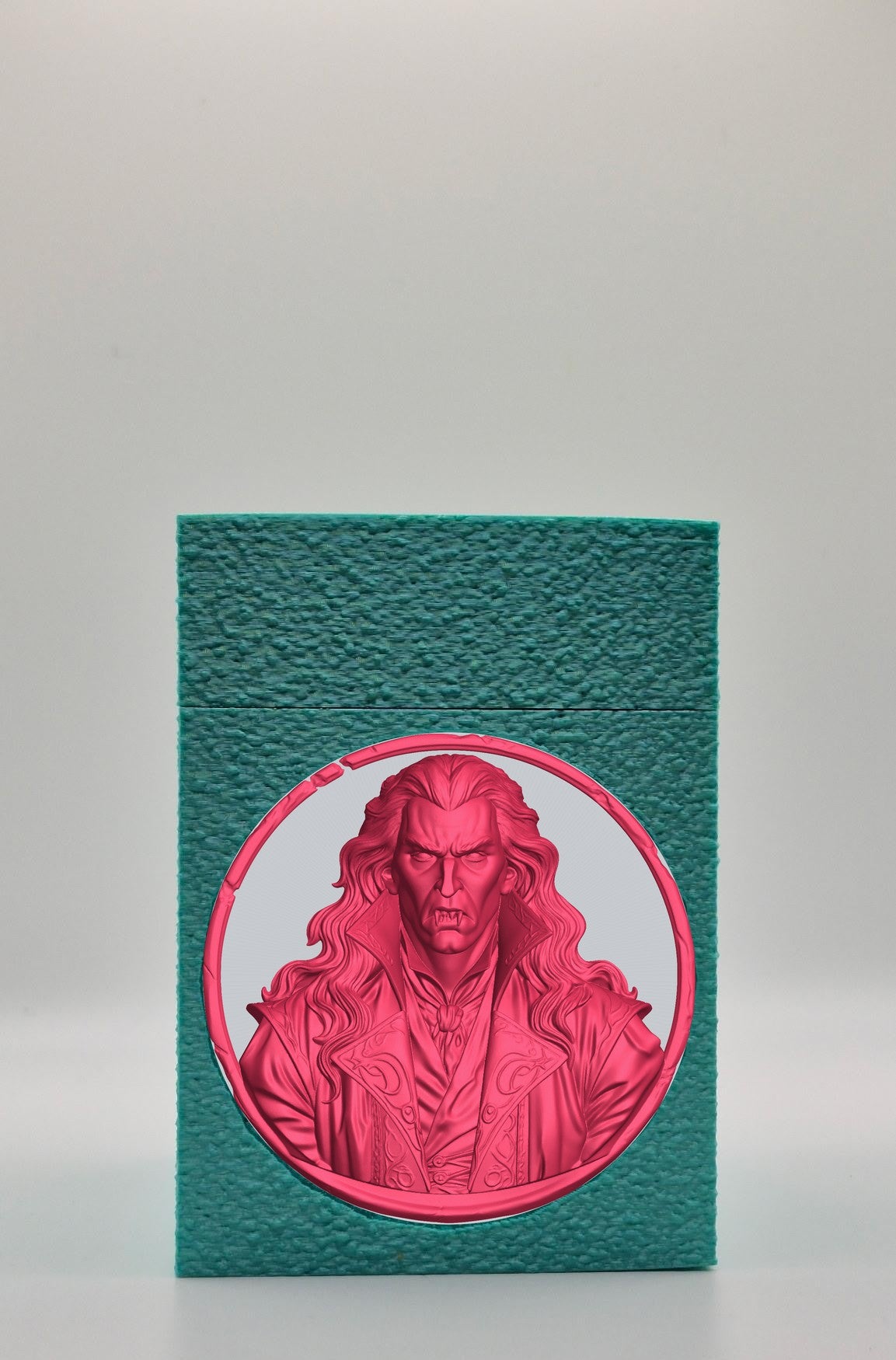 Gothic Vampire Card Box — Green