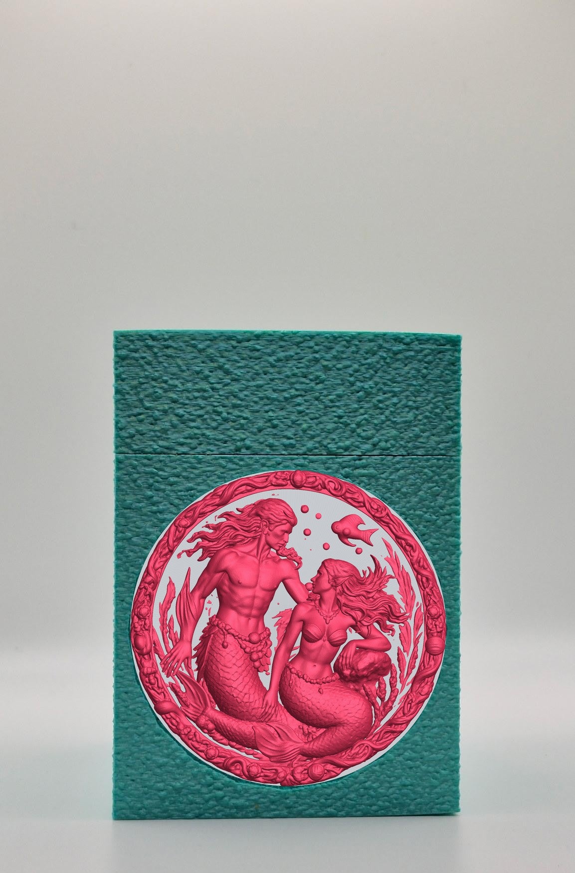 Merfolk Card Box — Green