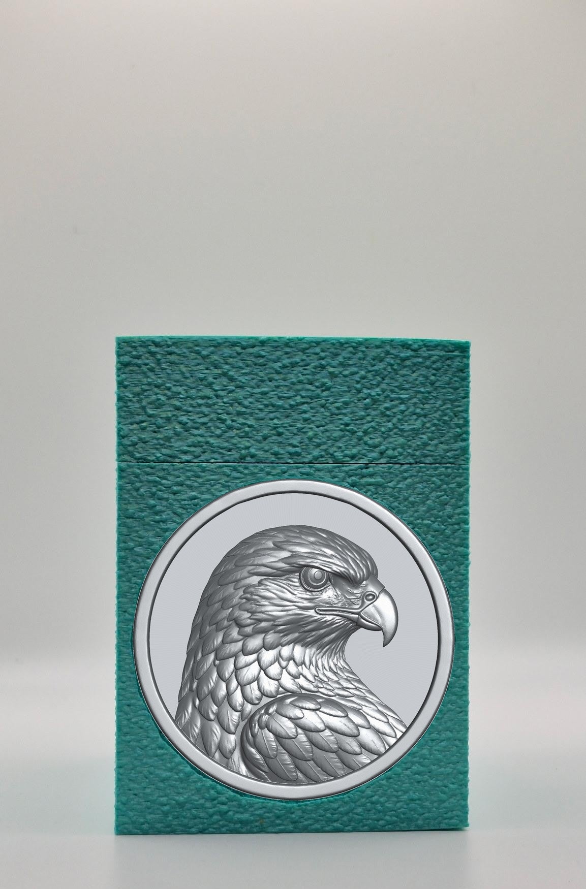 Eagle Card Box — Green
