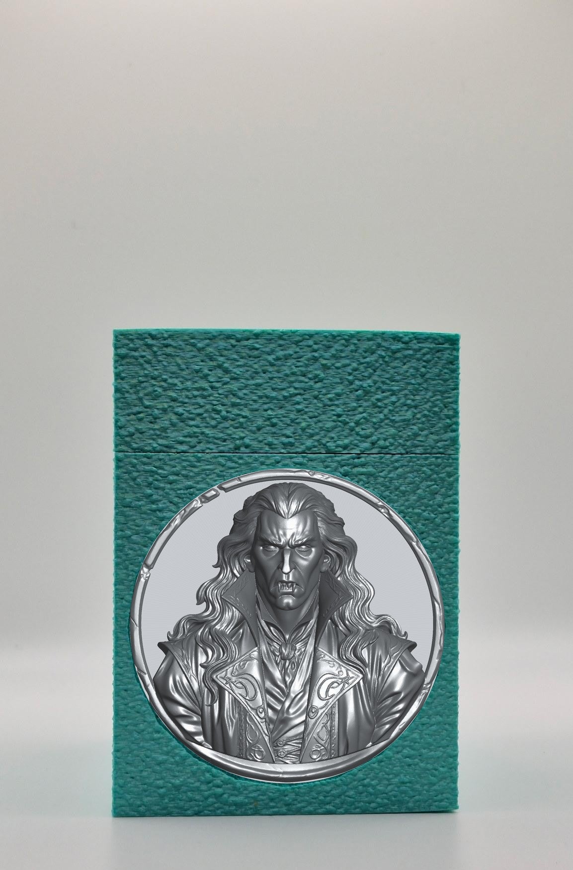 Gothic Vampire Card Box — Green