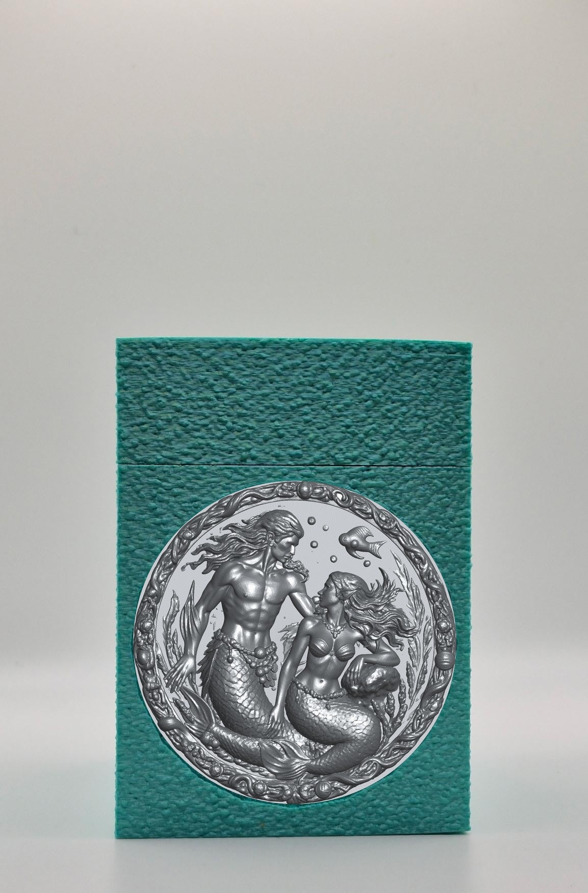 Merfolk Card Box — Green