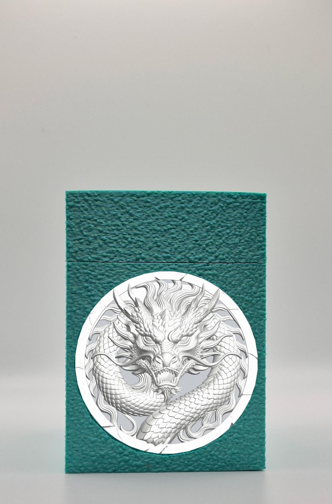 Dragon Card Box — Green