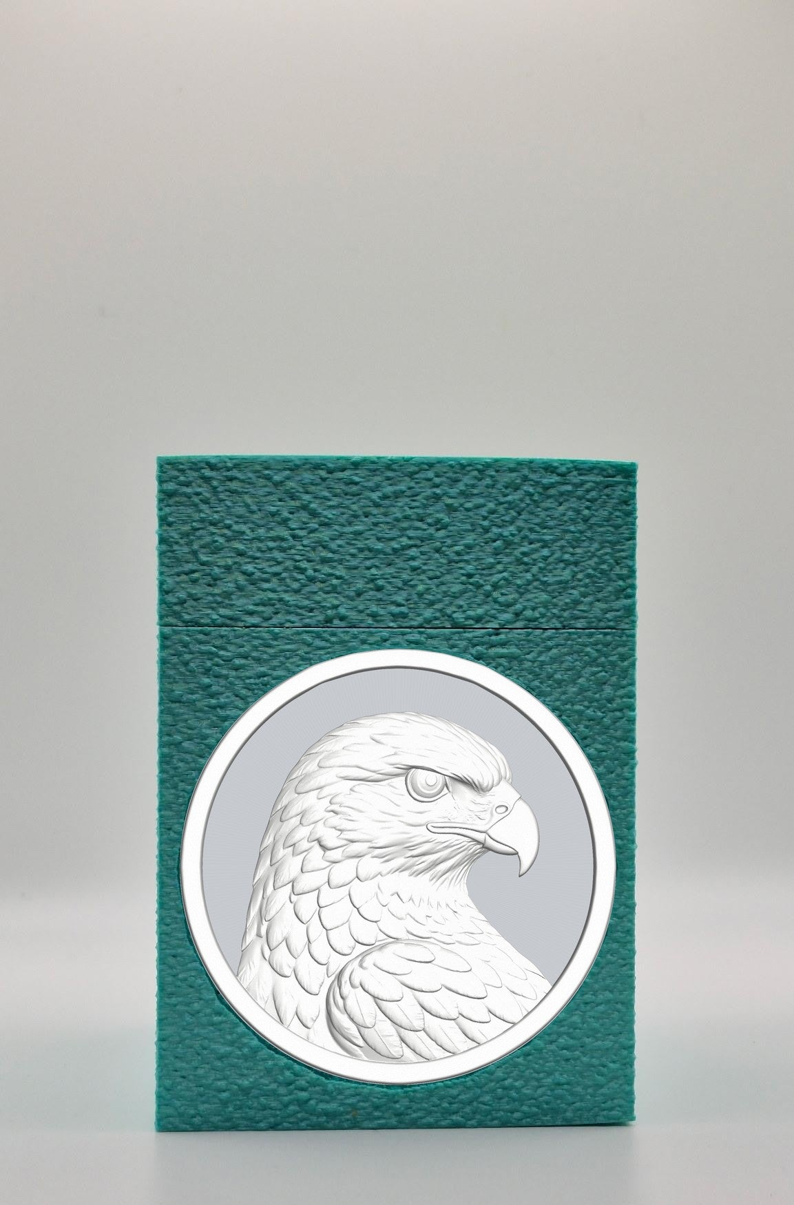 Eagle Card Box — Green