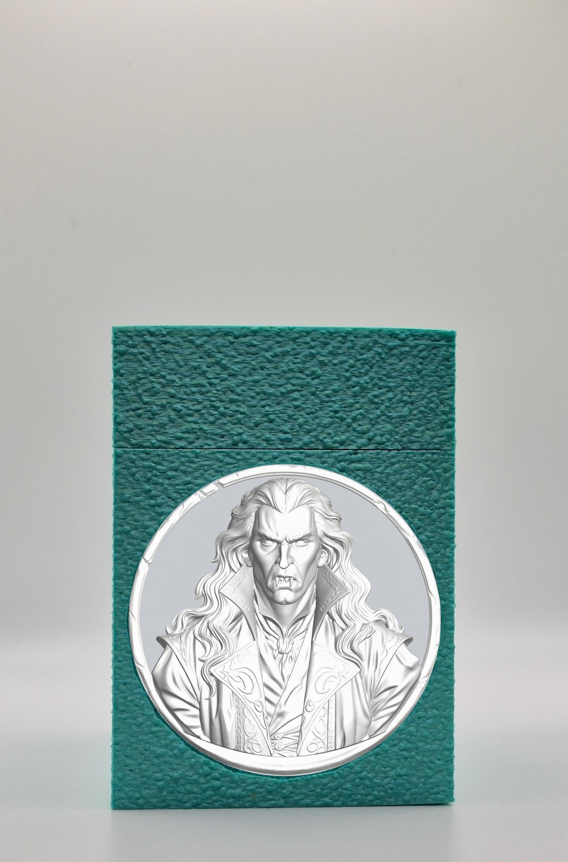 Gothic Vampire Card Box — Green