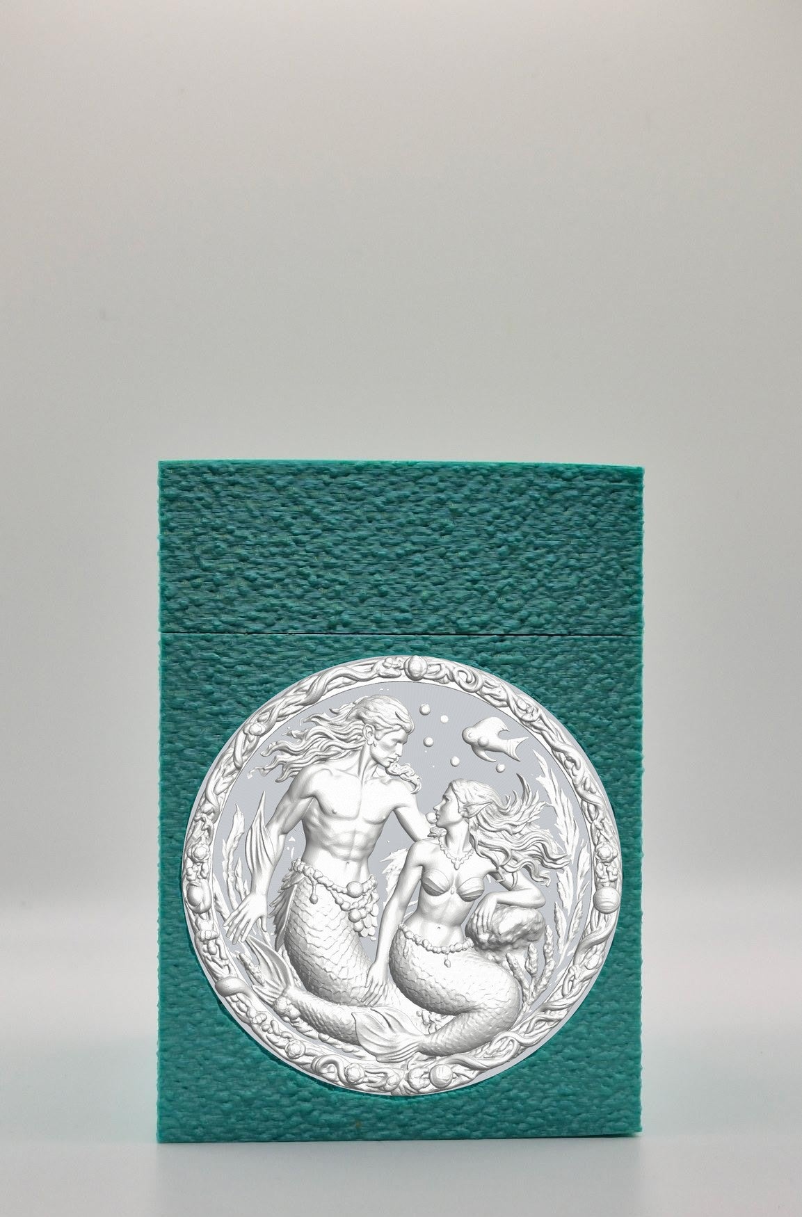 Merfolk Card Box — Green