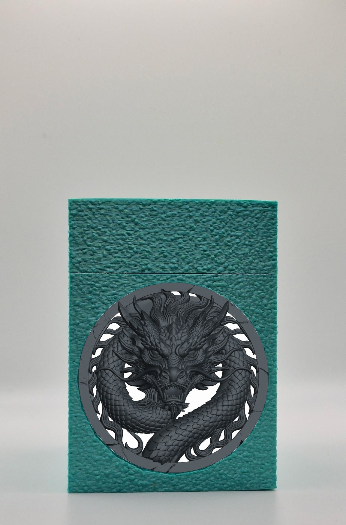 Dragon Card Box — Green