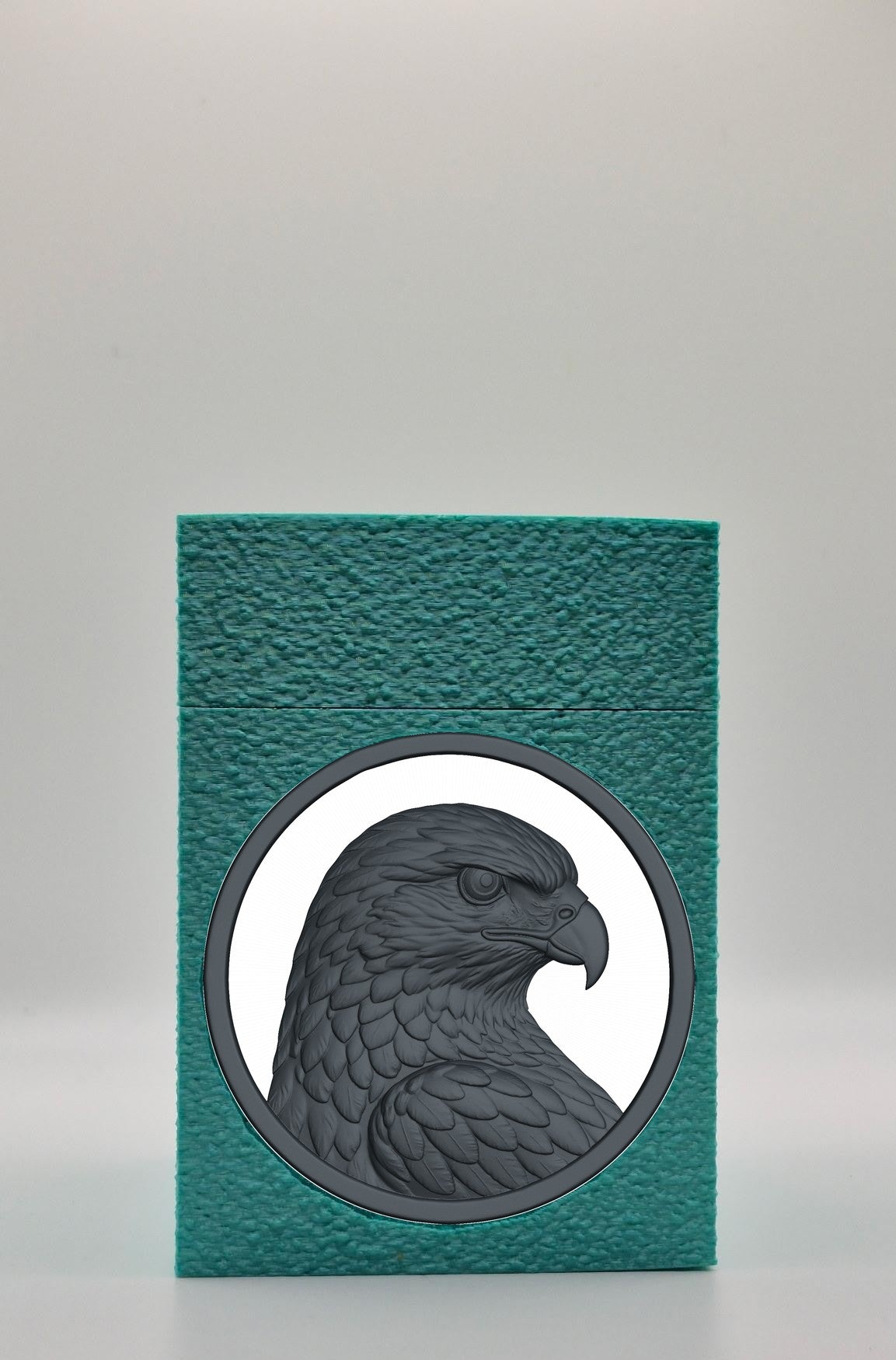 Eagle Card Box — Green