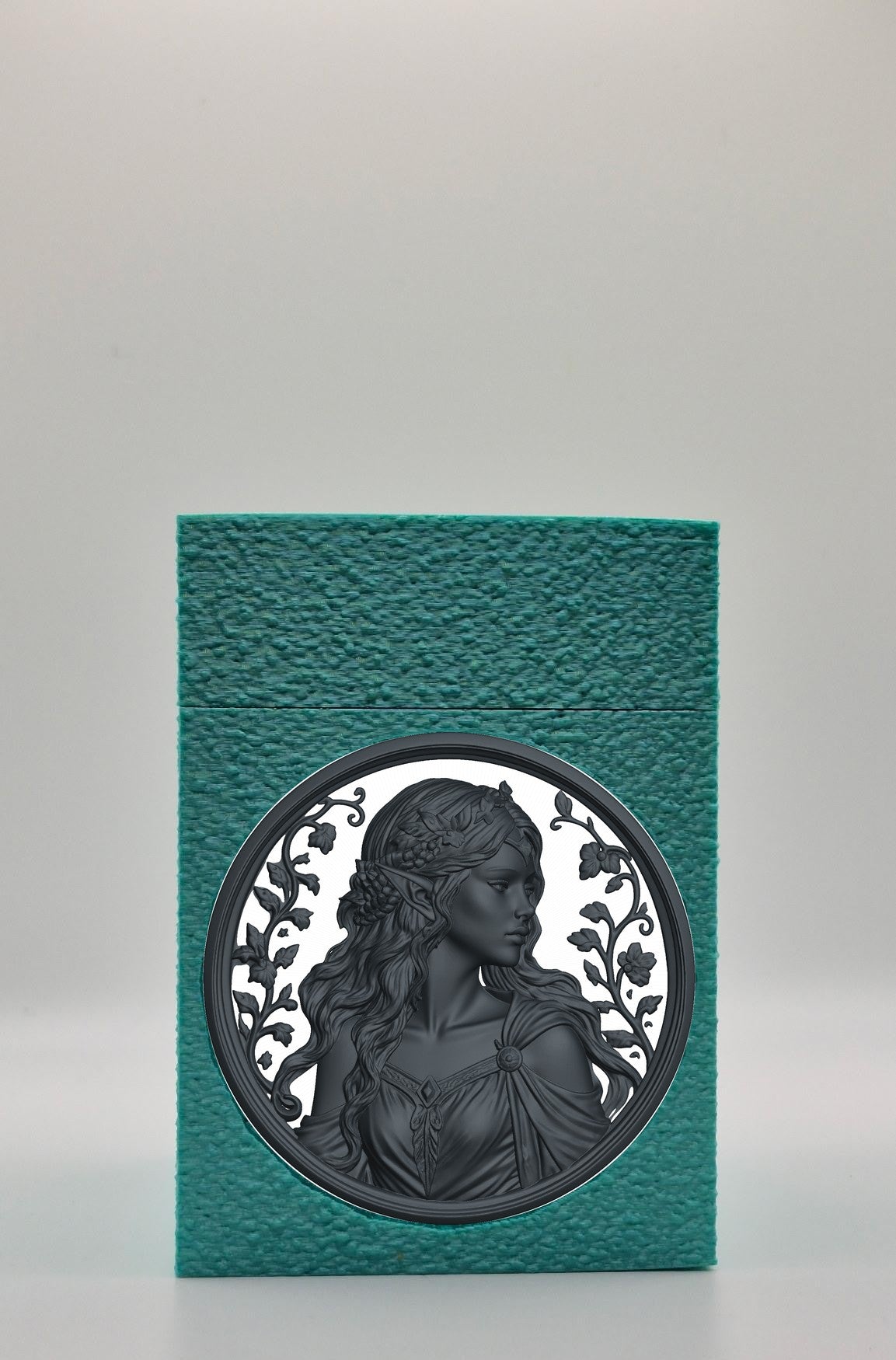 Elf Maiden Card Box — Green