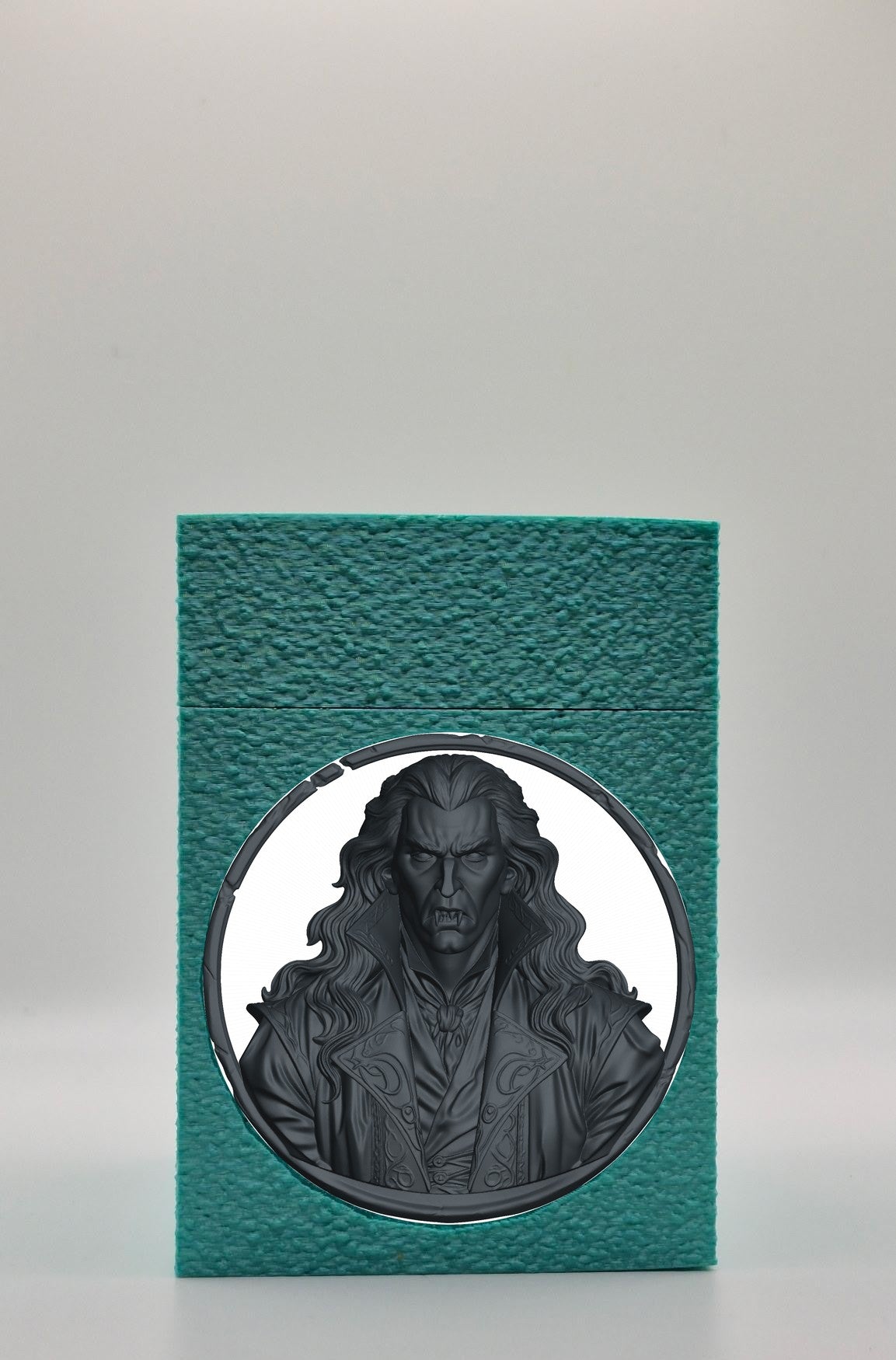 Gothic Vampire Card Box — Green