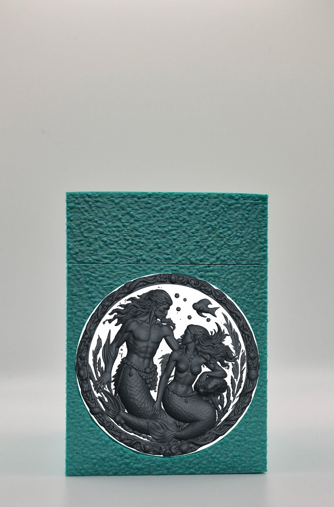 Merfolk Card Box — Green
