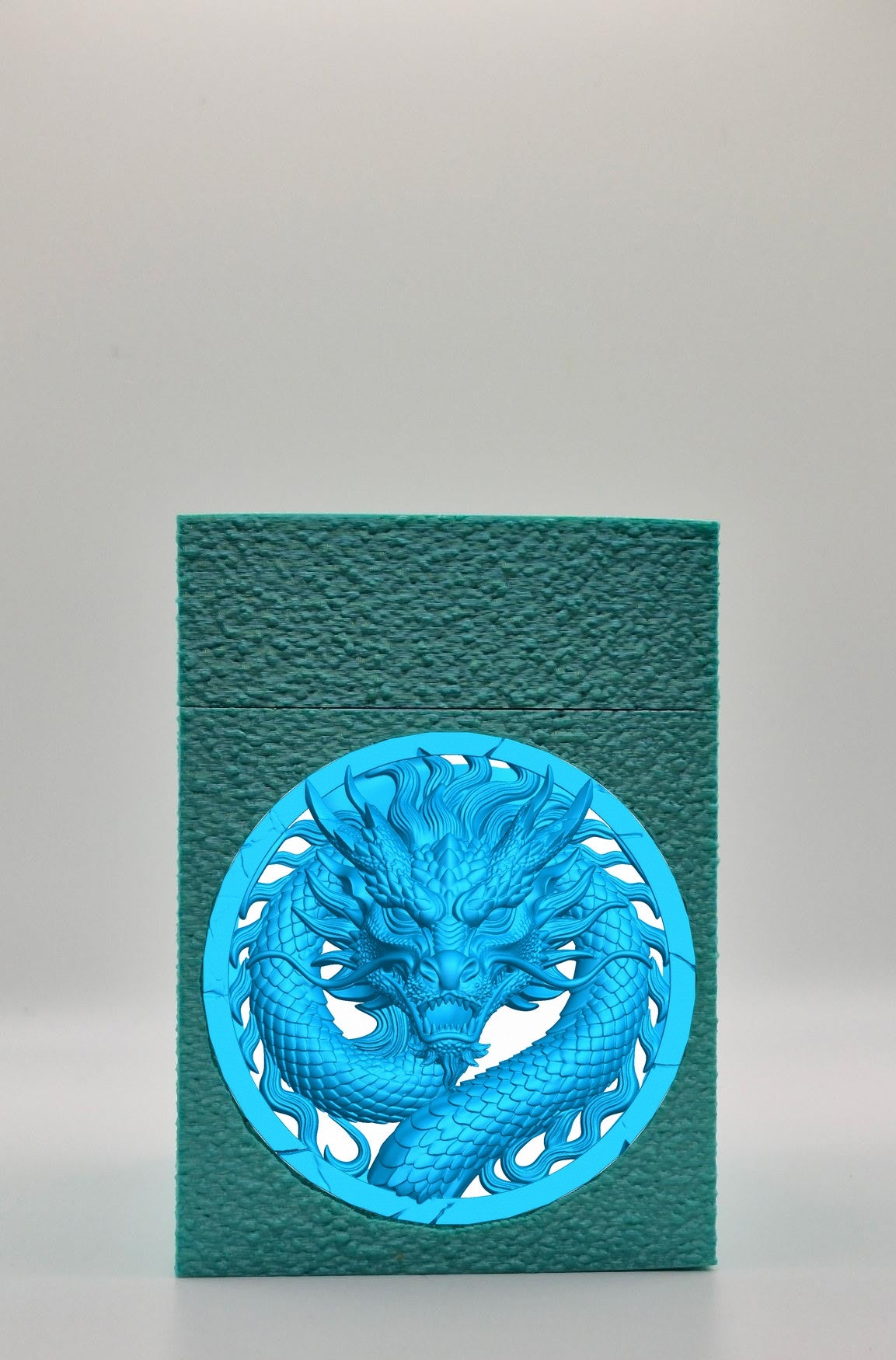 Dragon Card Box — Green