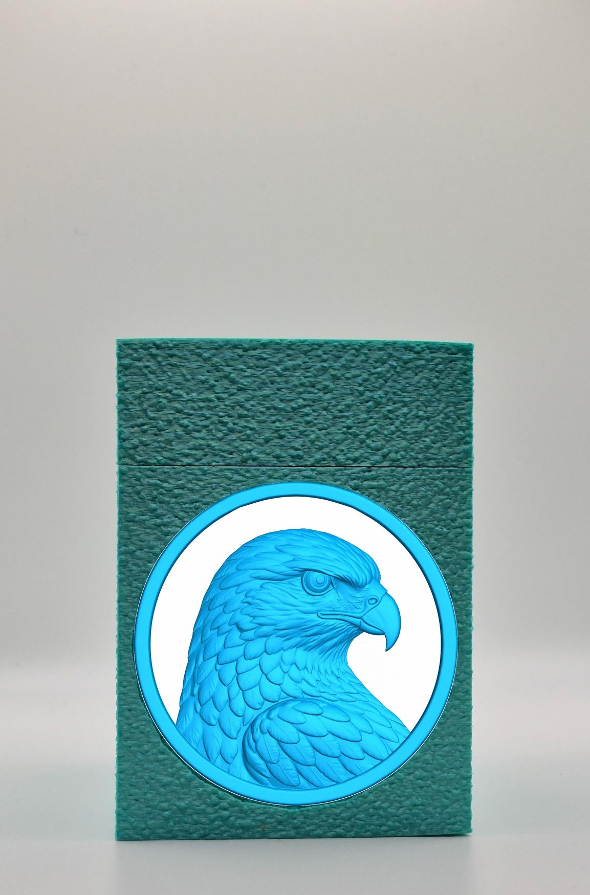 Eagle Card Box — Green
