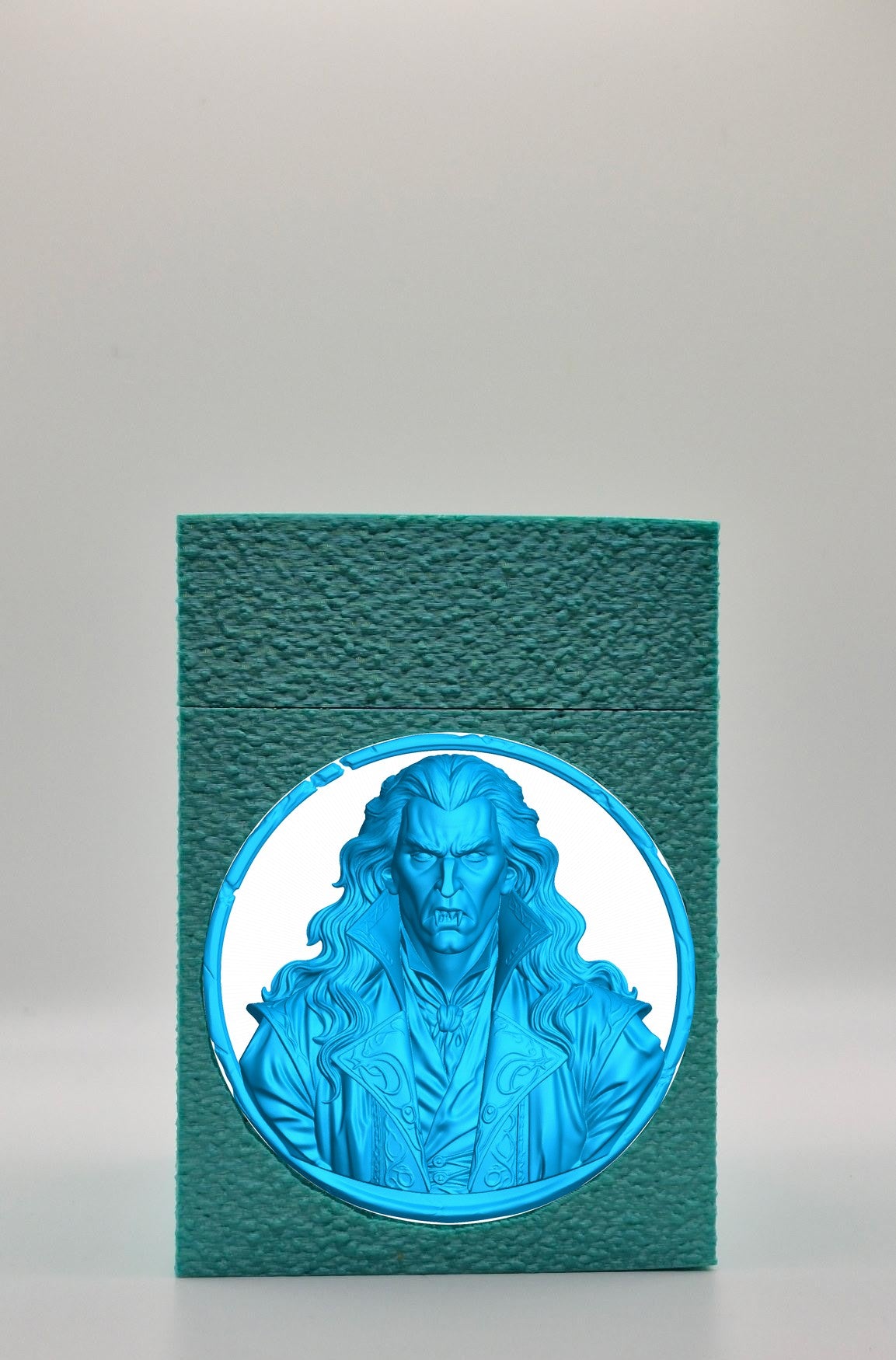 Gothic Vampire Card Box — Green