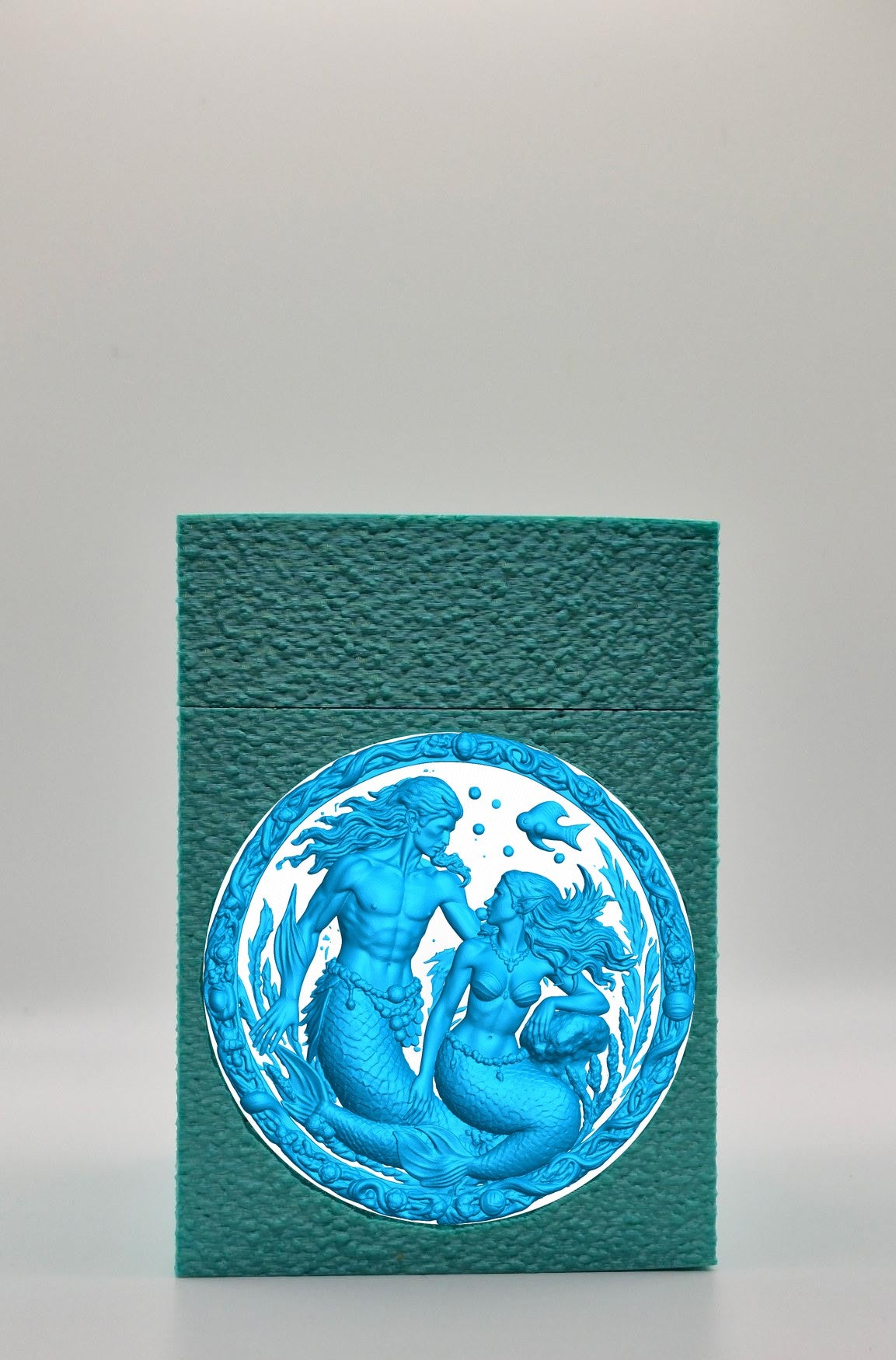 Merfolk Card Box — Green