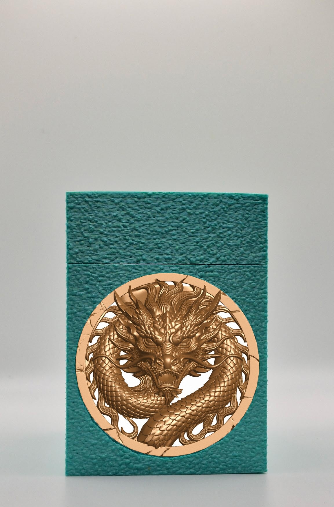 Dragon Card Box — Green