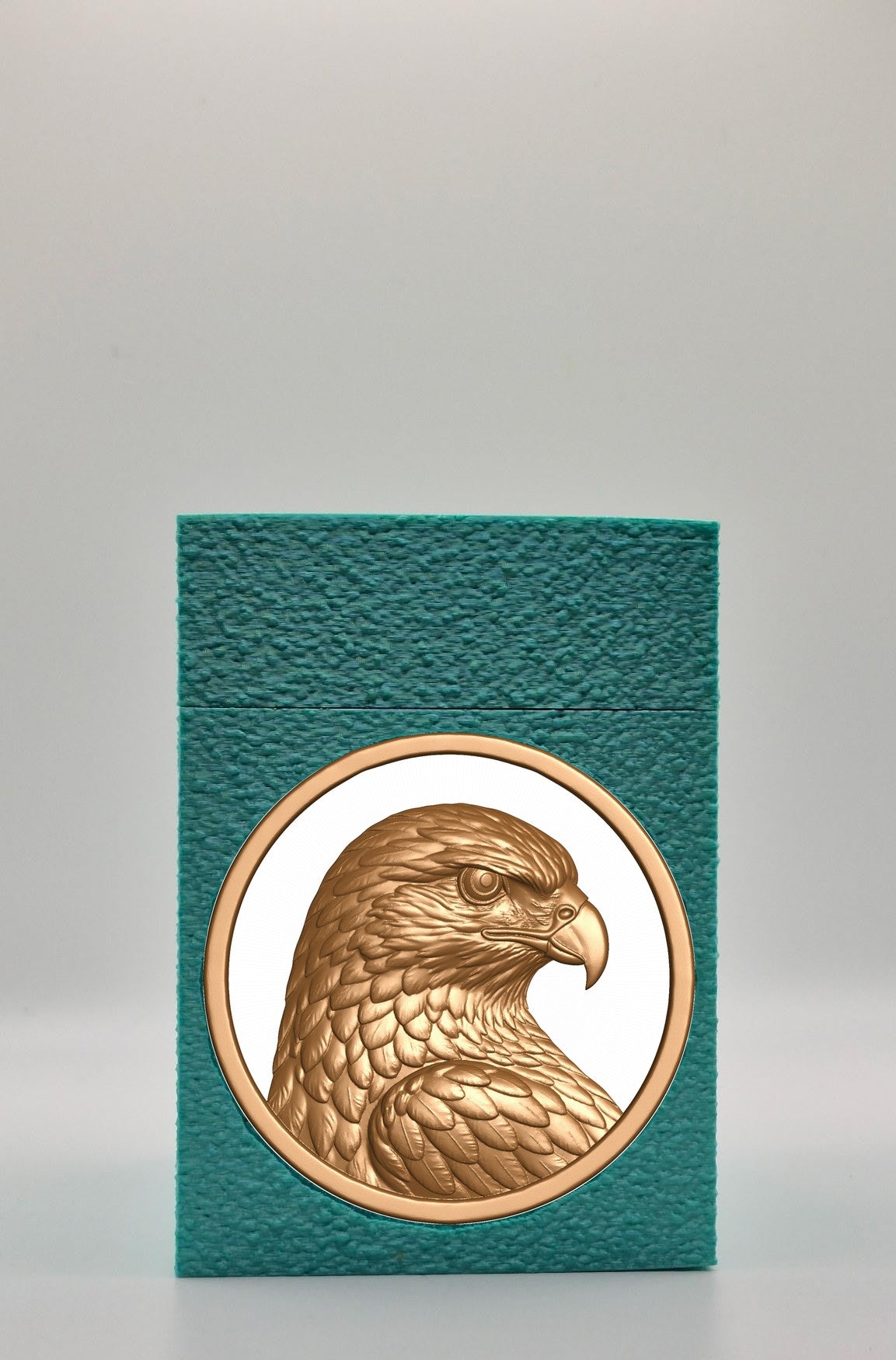 Eagle Card Box — Green
