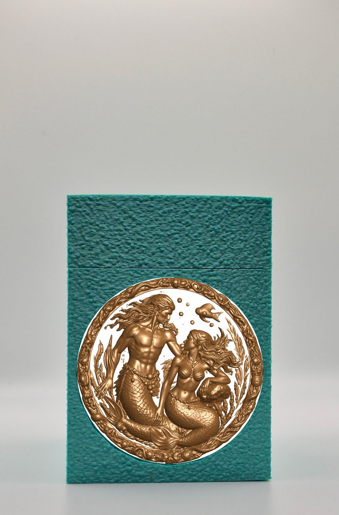 Merfolk Card Box — Green
