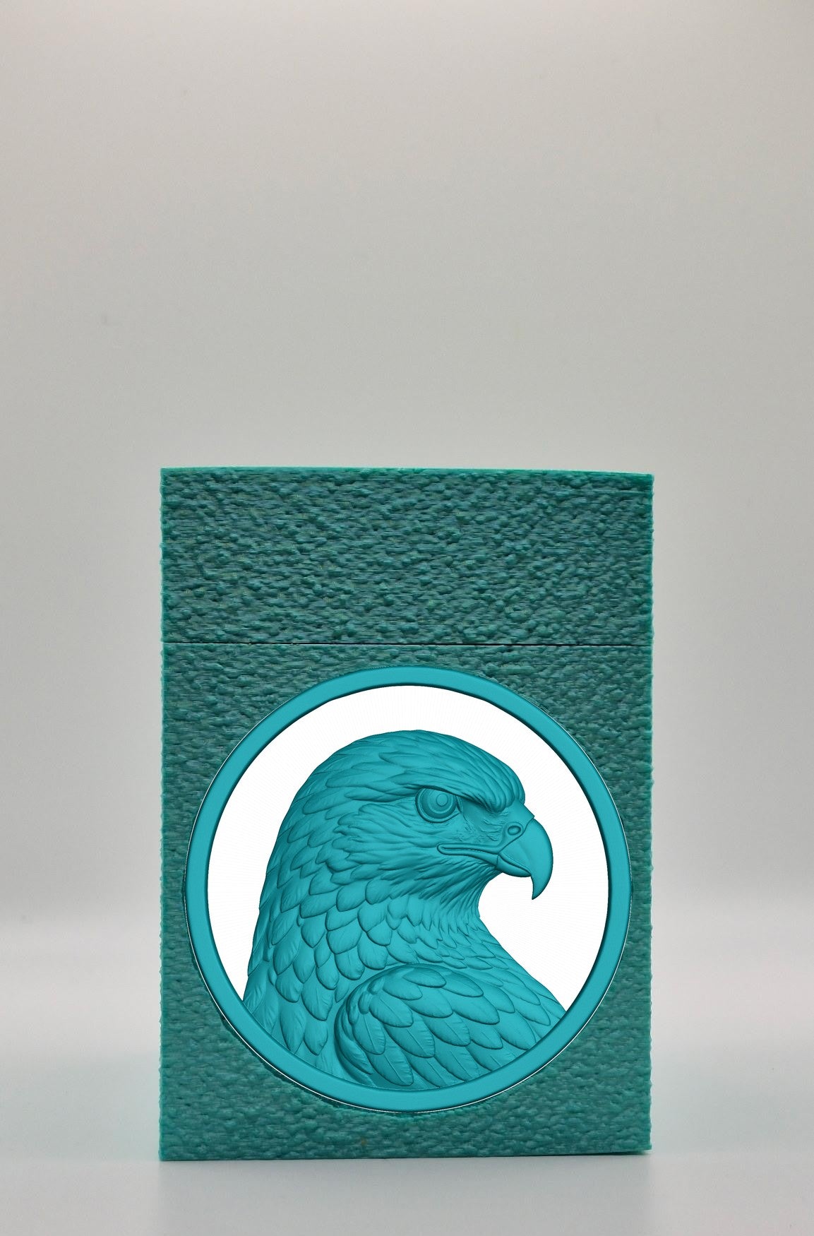 Eagle Card Box — Green