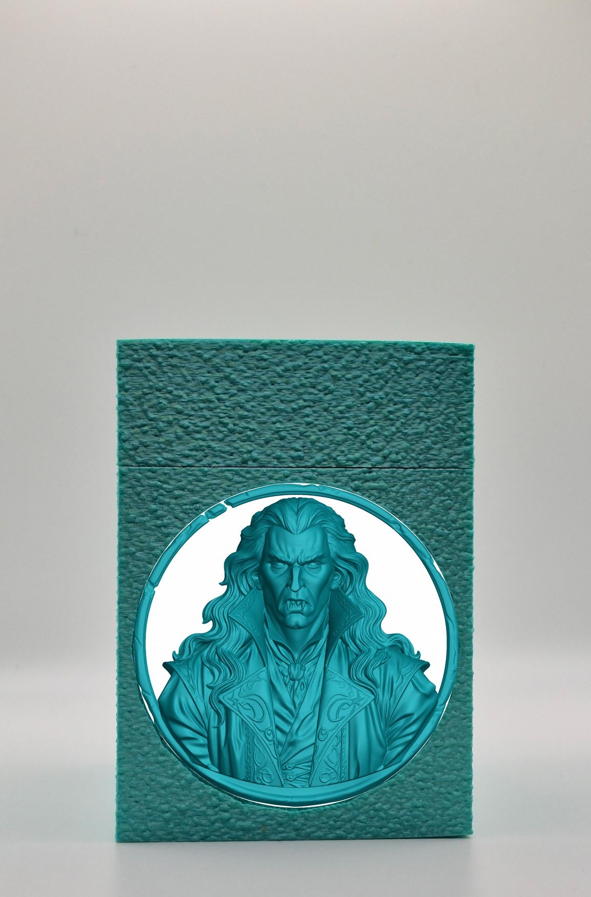 Gothic Vampire Card Box — Green