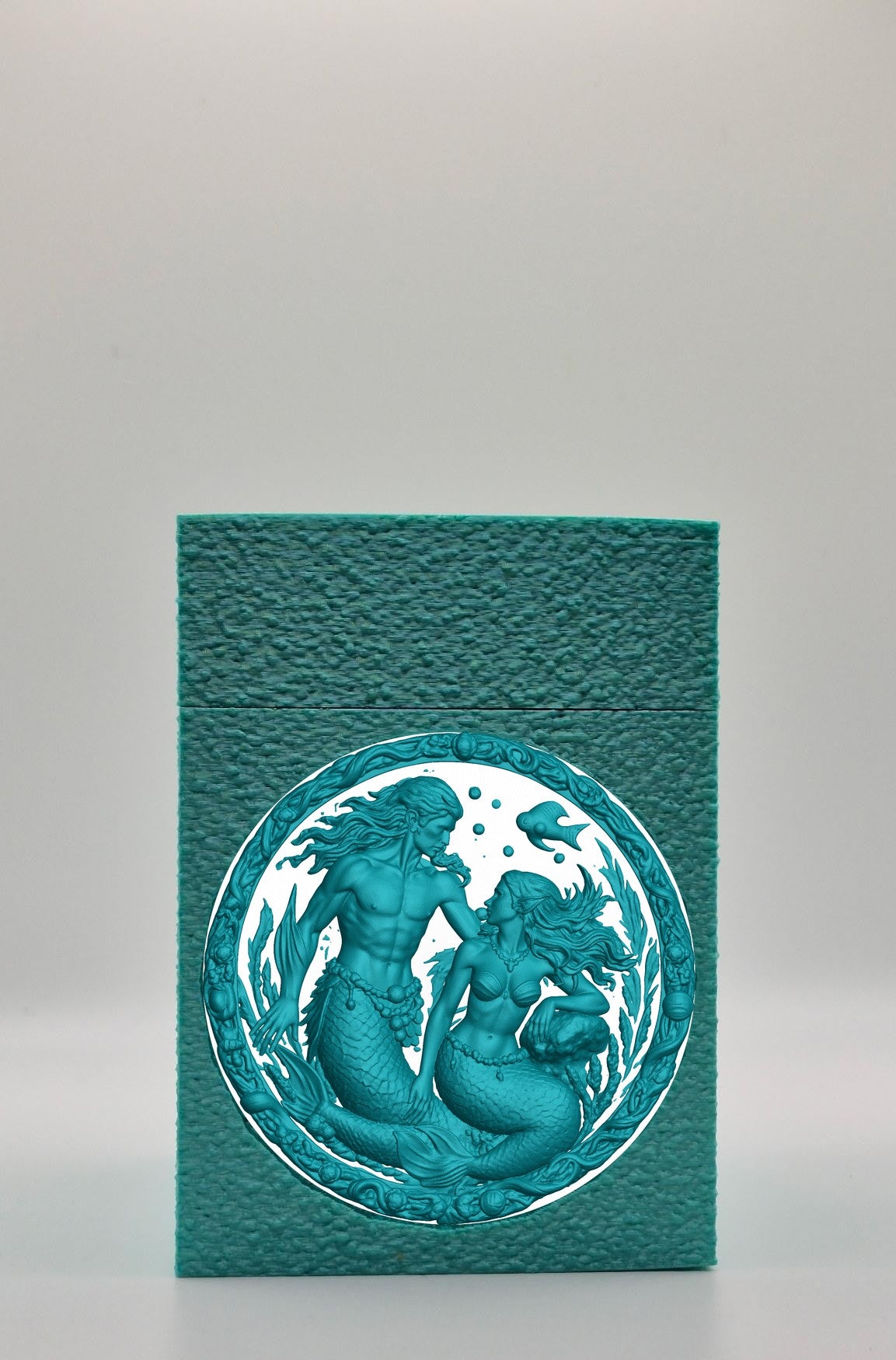 Merfolk Card Box — Green