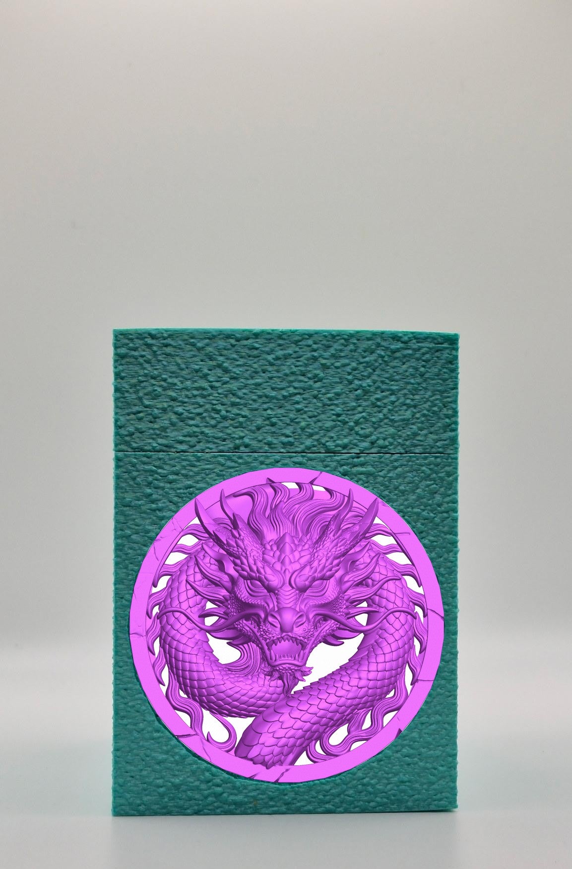 Dragon Card Box — Green