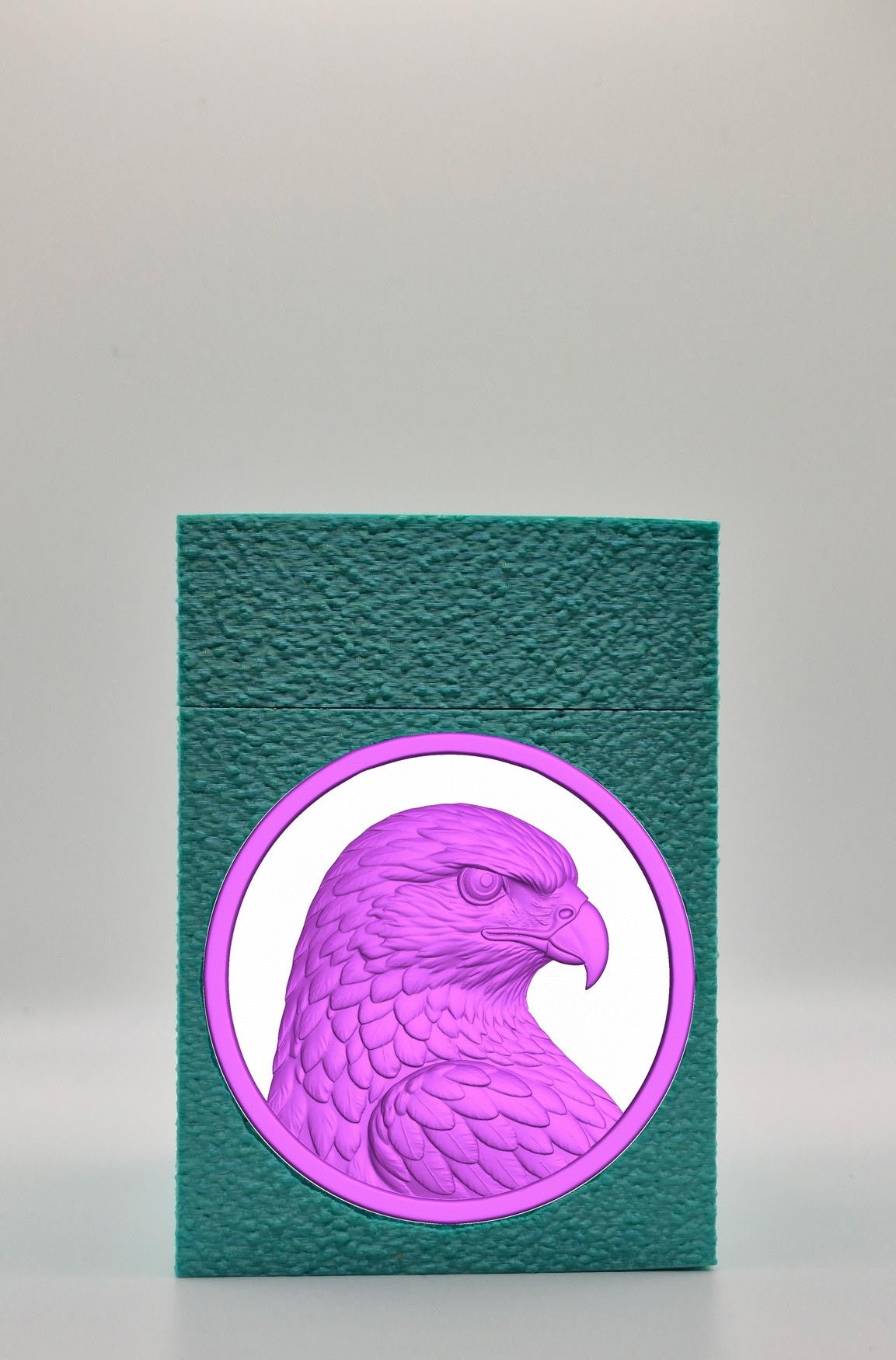 Eagle Card Box — Green