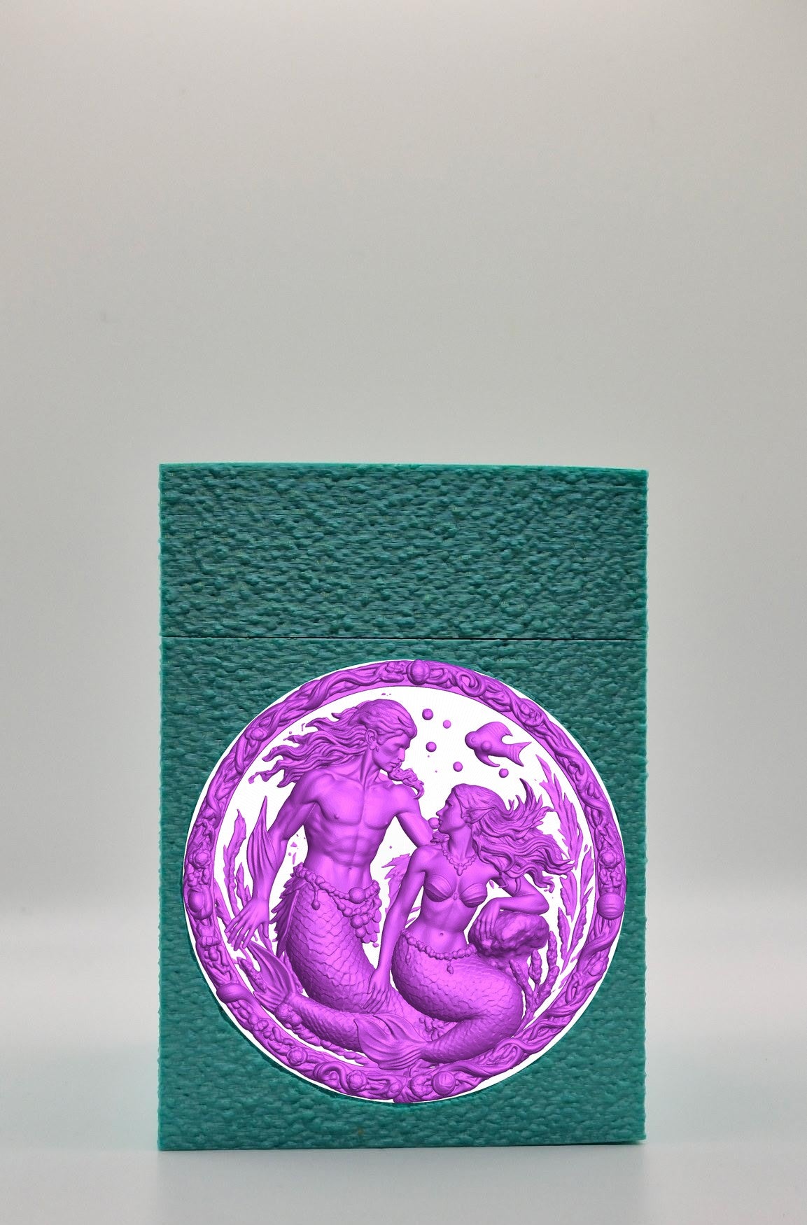 Merfolk Card Box — Green