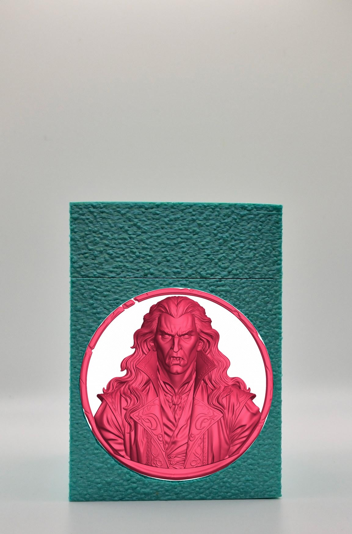Gothic Vampire Card Box — Green